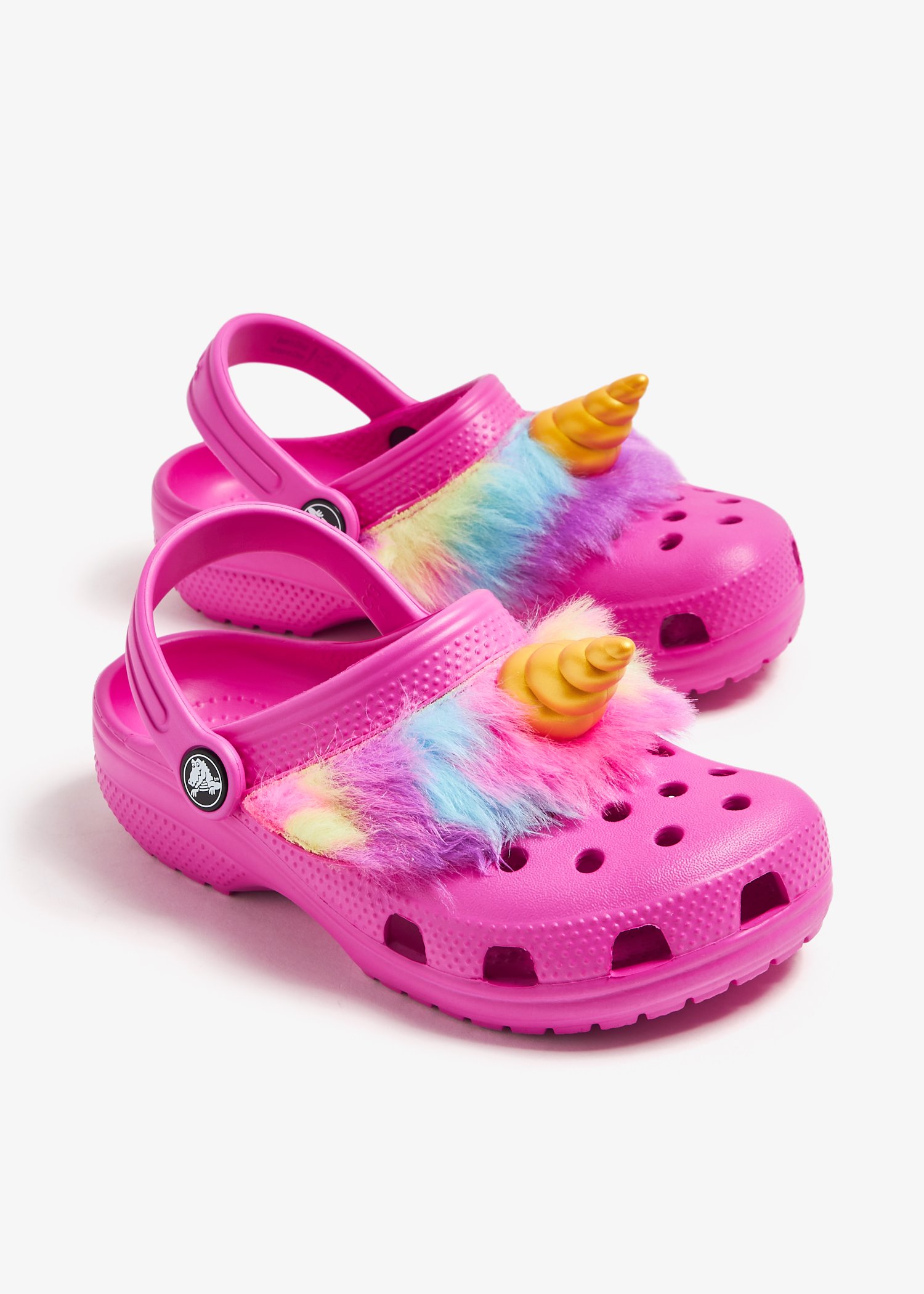 Girls unicorn clearance crocs