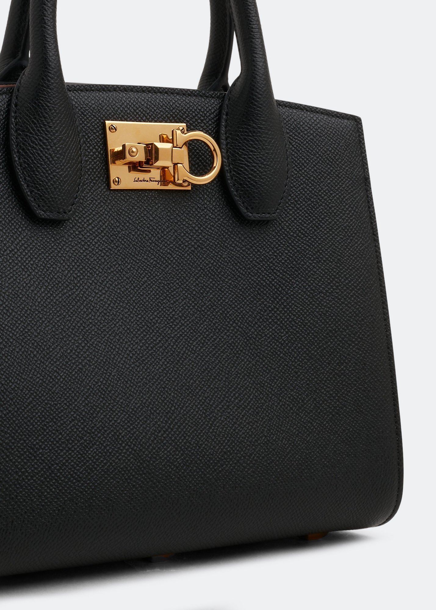 Ferragamo Studio Box bag for Women - Black in KSA | Level Shoes