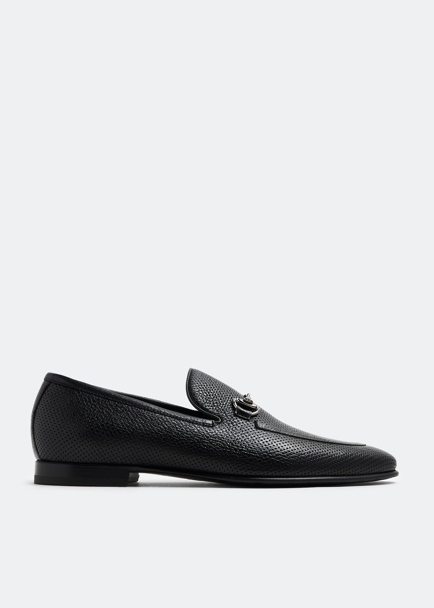 

Leather loafers, Black