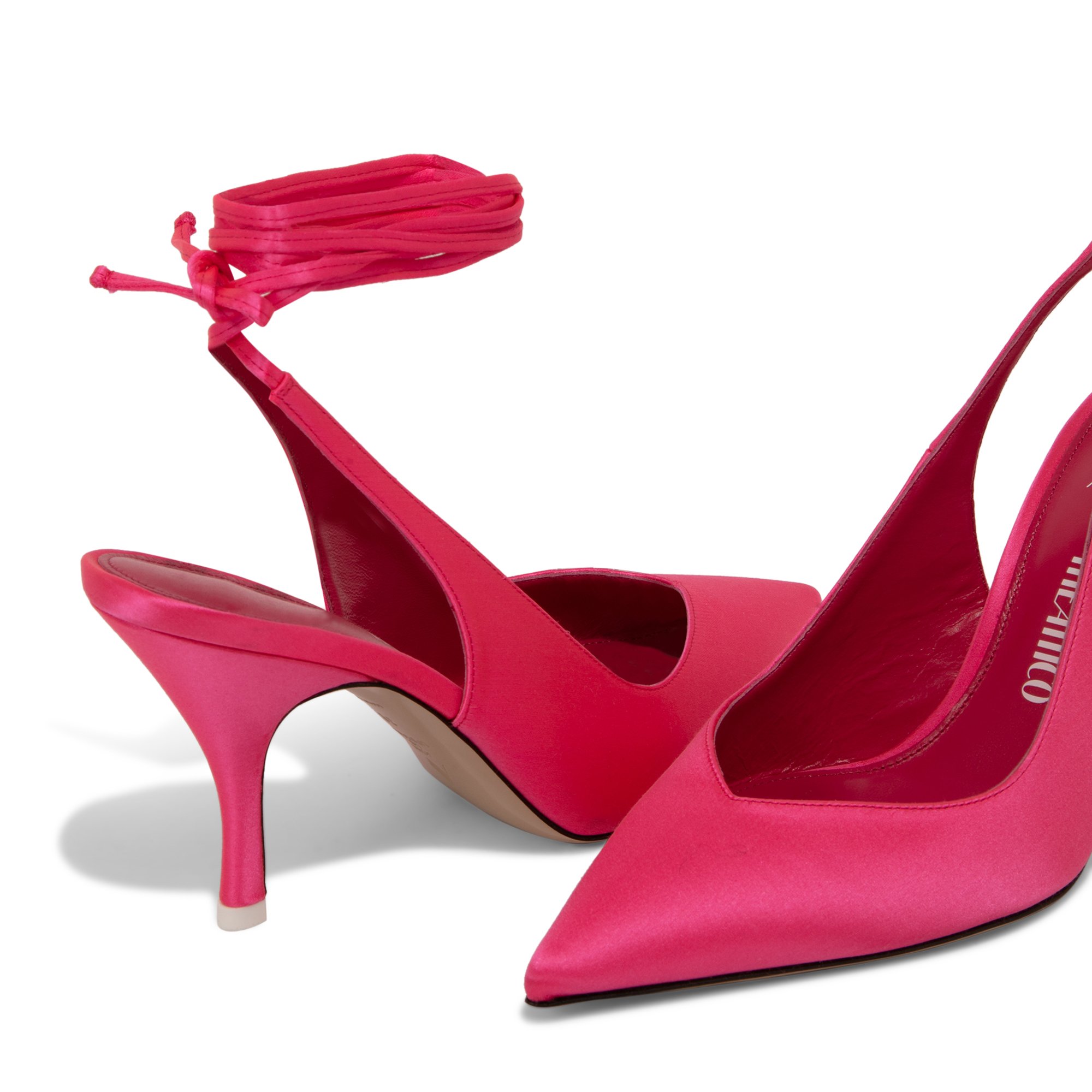 

Venus satin pumps, Pink