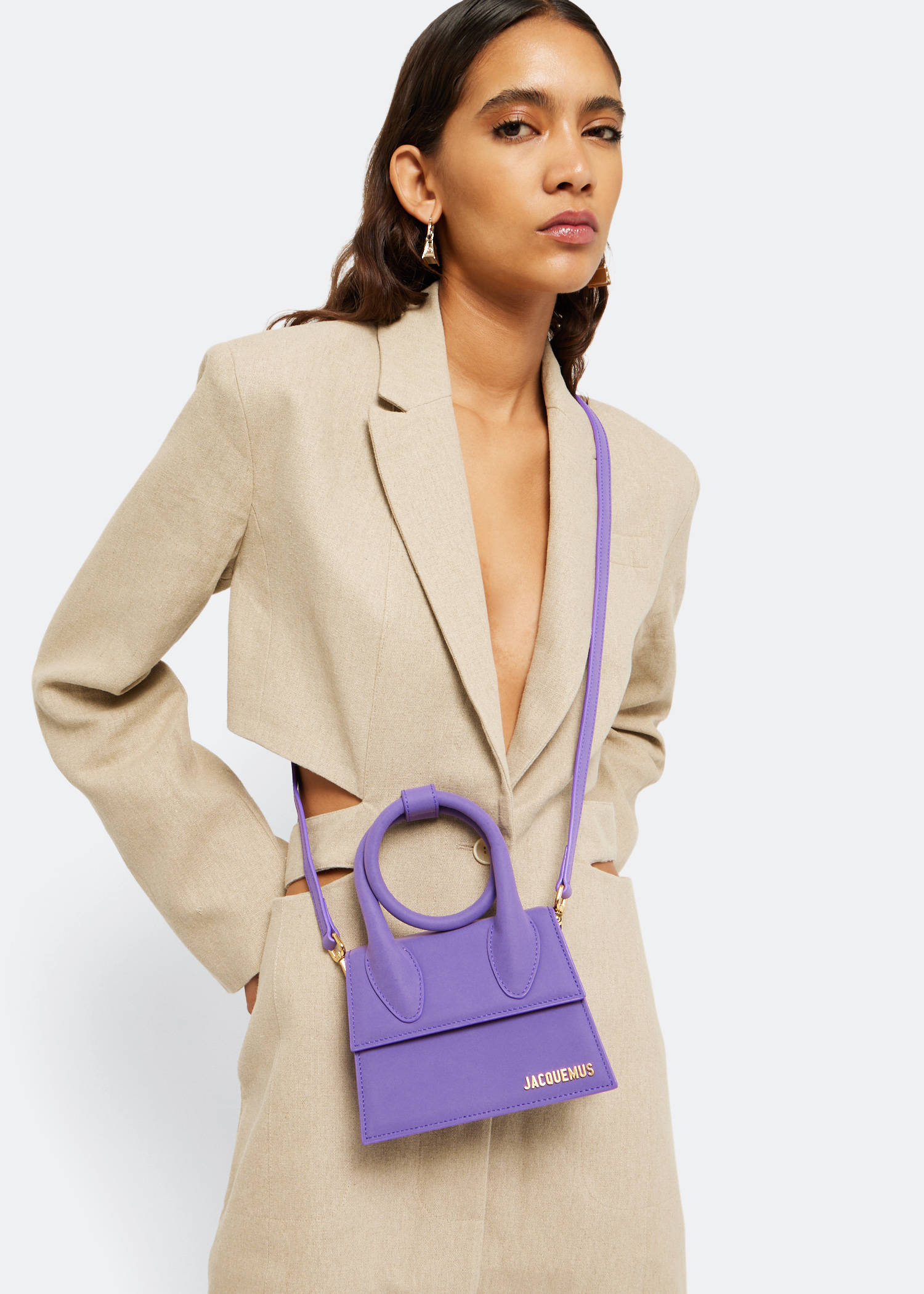 

Le Chiquito Noeud bag, Purple