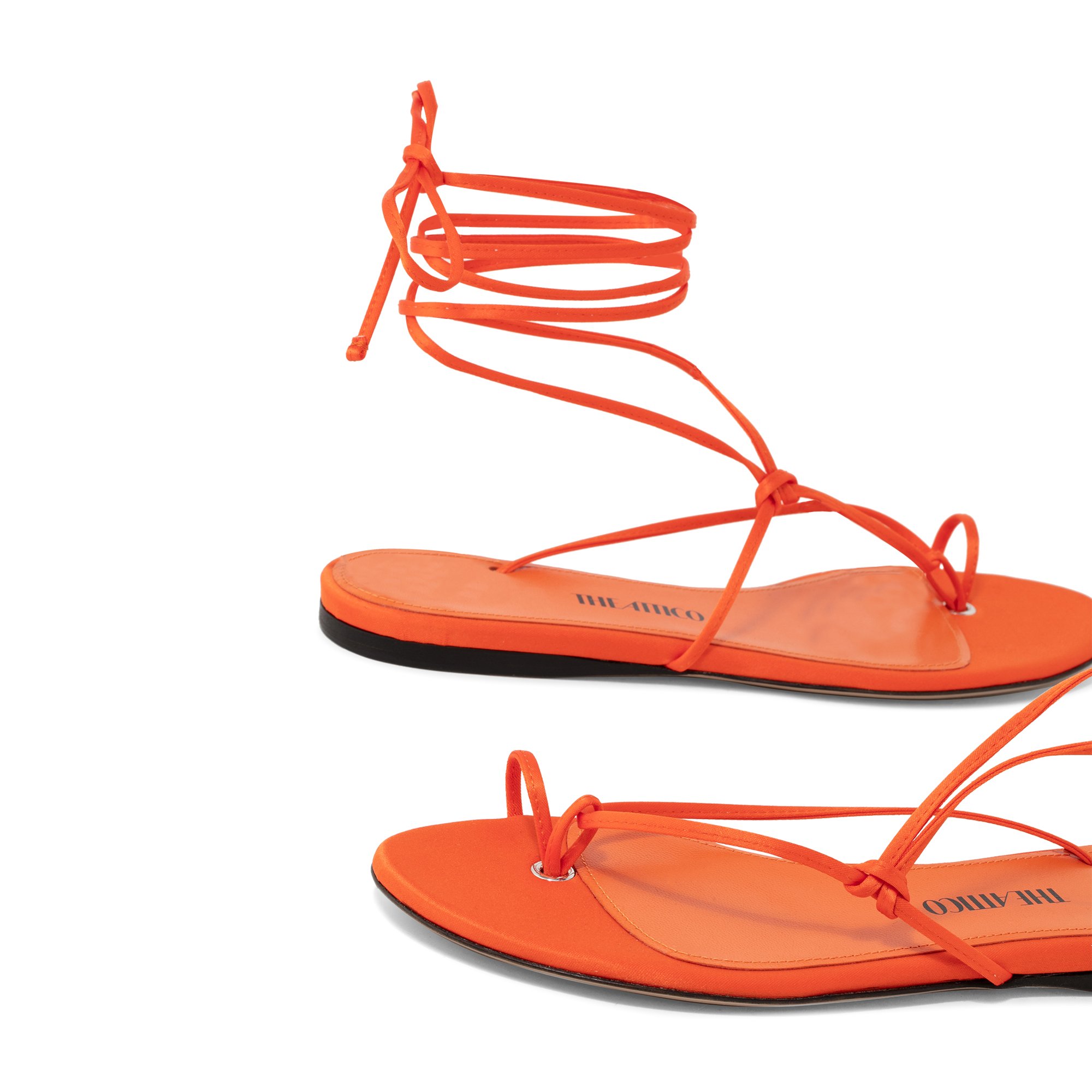 The Attico Kika sandals for Women Orange in UAE Level Shoes