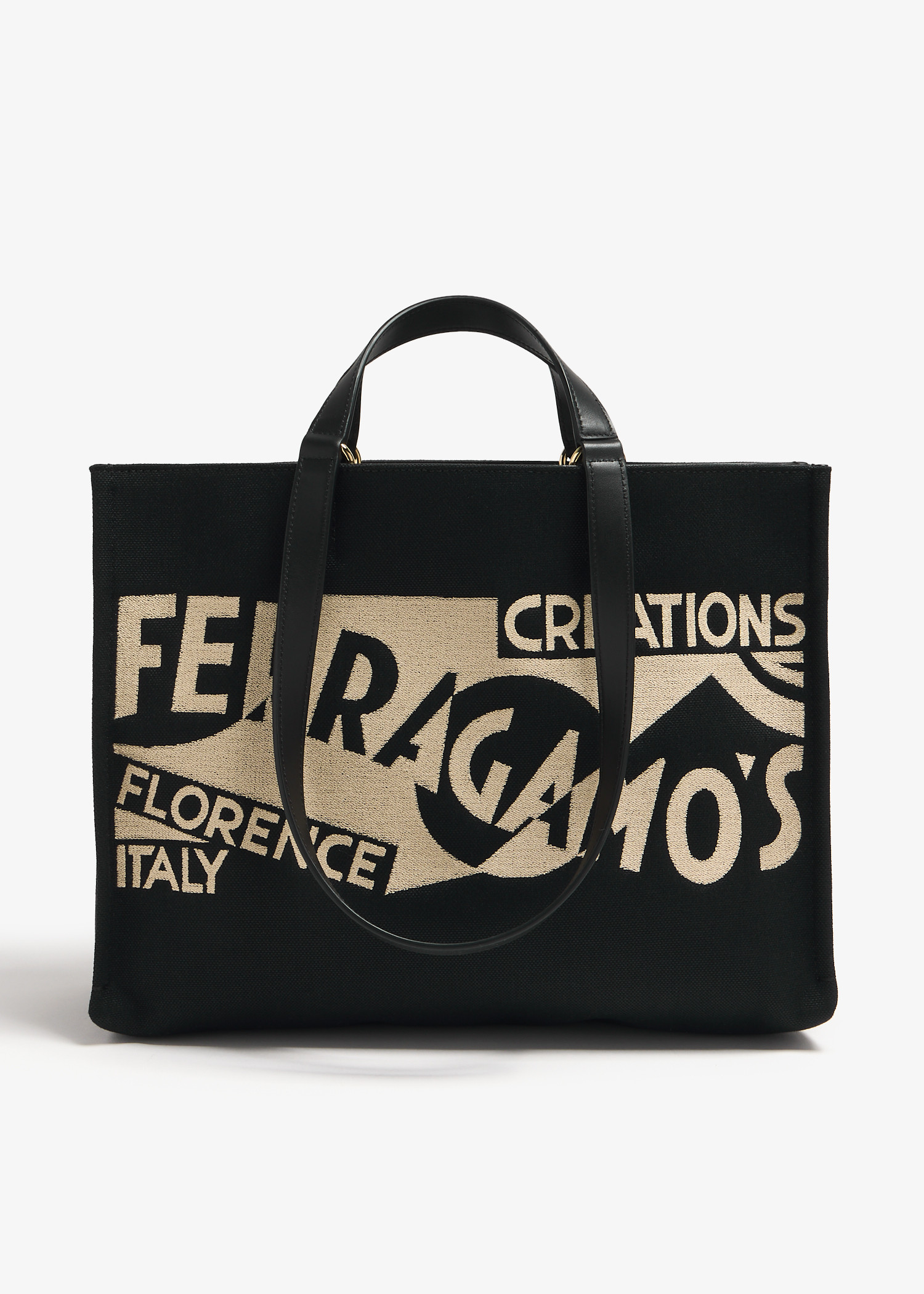 

Logo M tote bag, Black