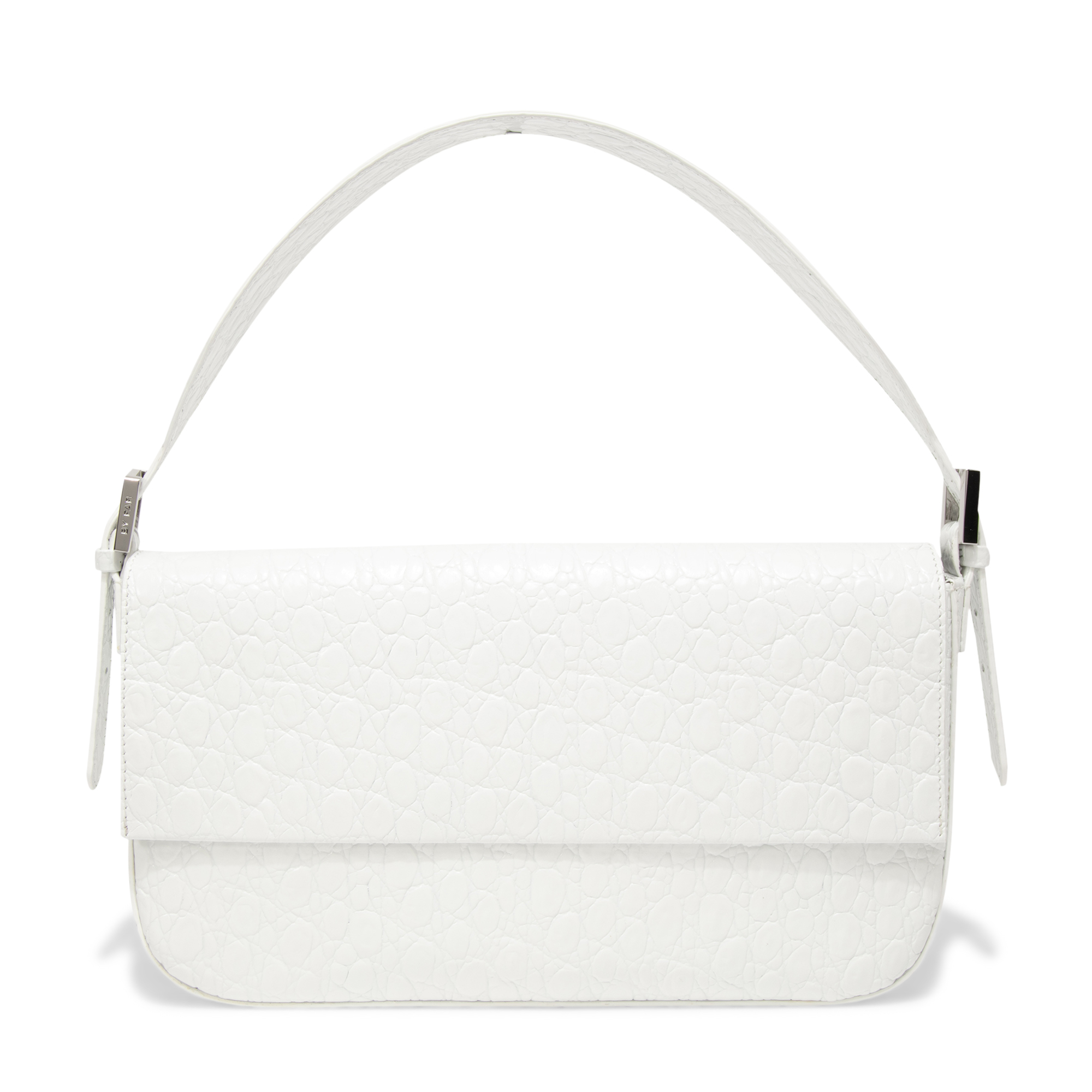 BY FAR Manu shoulder bag for Women White in UAE Level Shoes