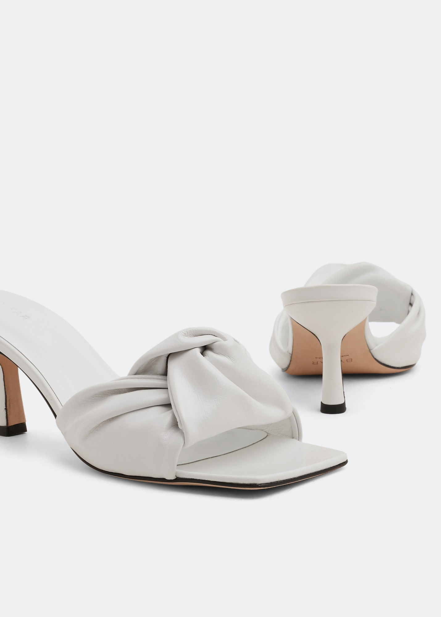 BY FAR Lana mules for Women White in UAE Level Shoes