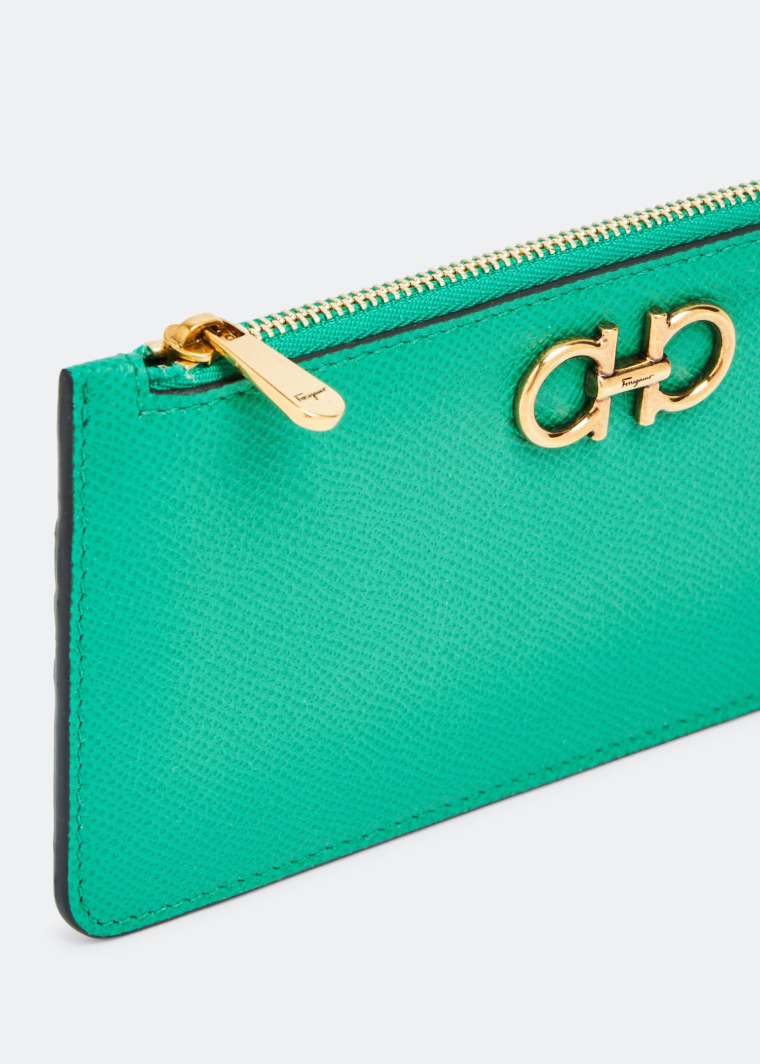 

Gancini credit card holder, Green