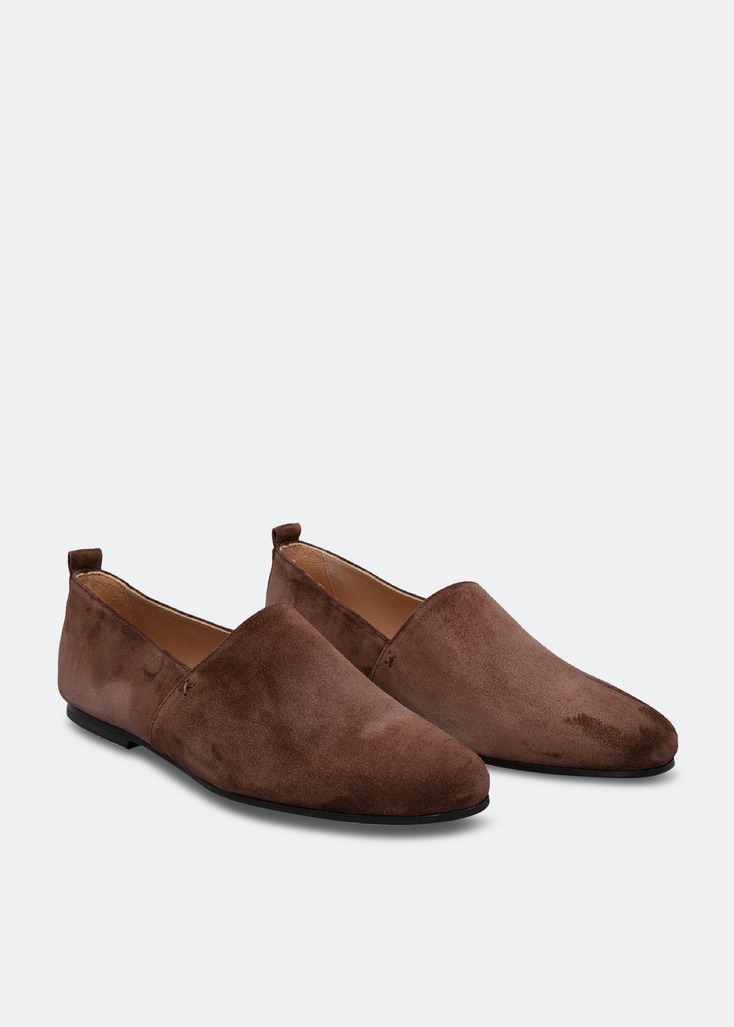 

Alpargata suede slippers, Brown