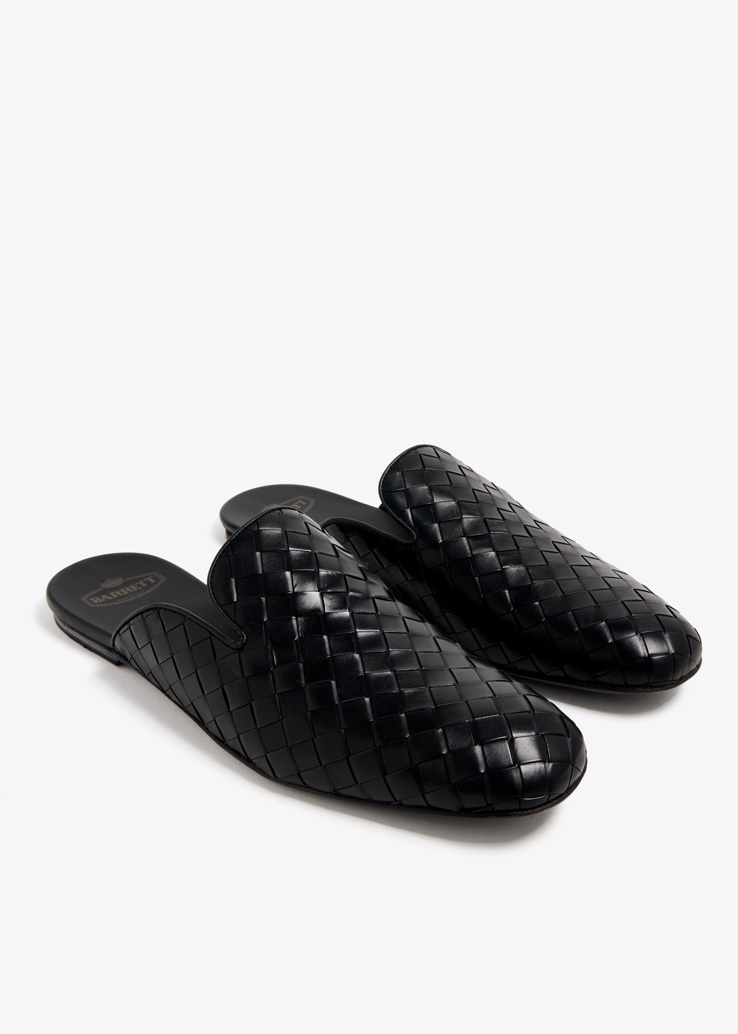 Mens woven slippers deals