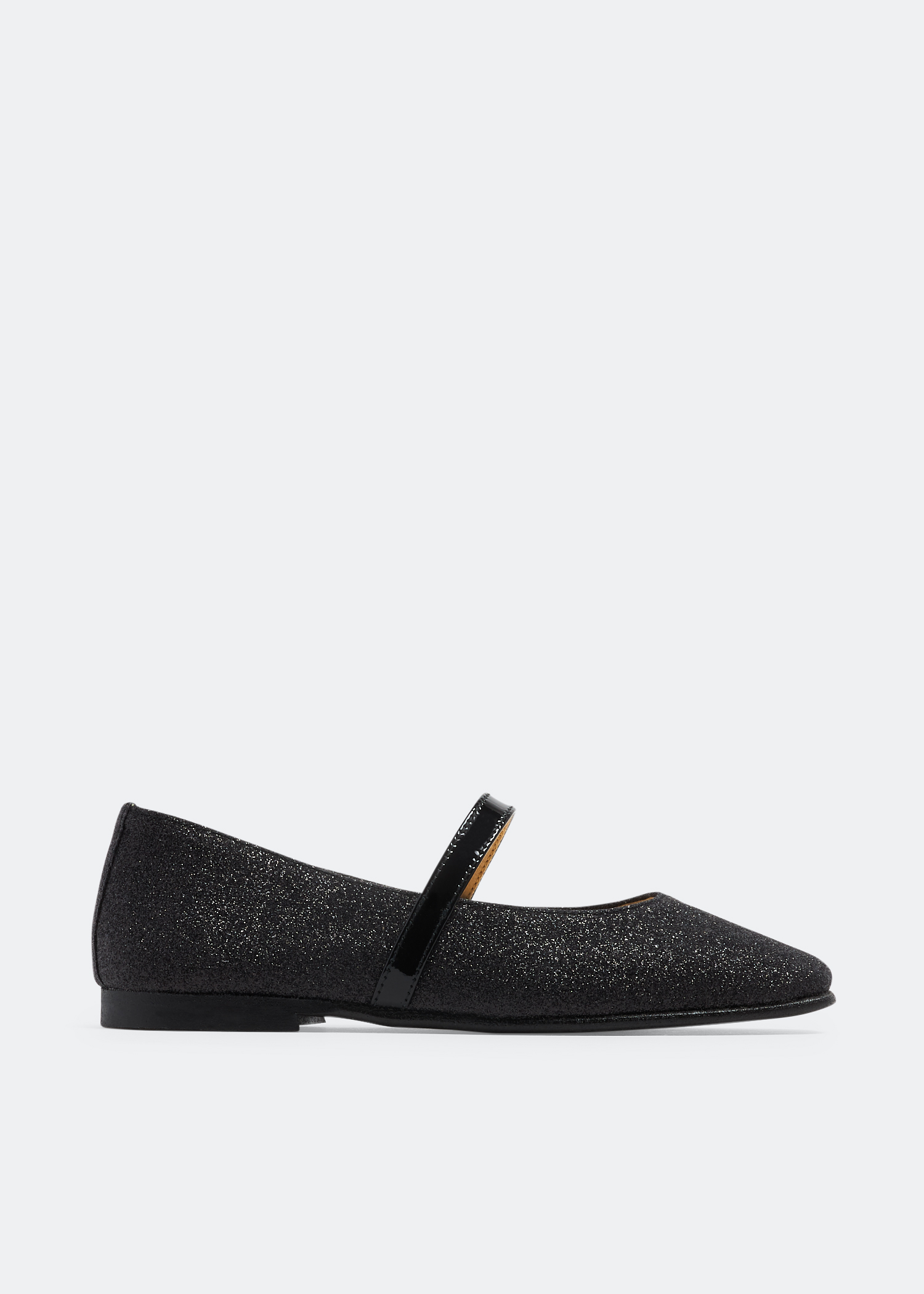 

Glitter essential ballerinas, Black