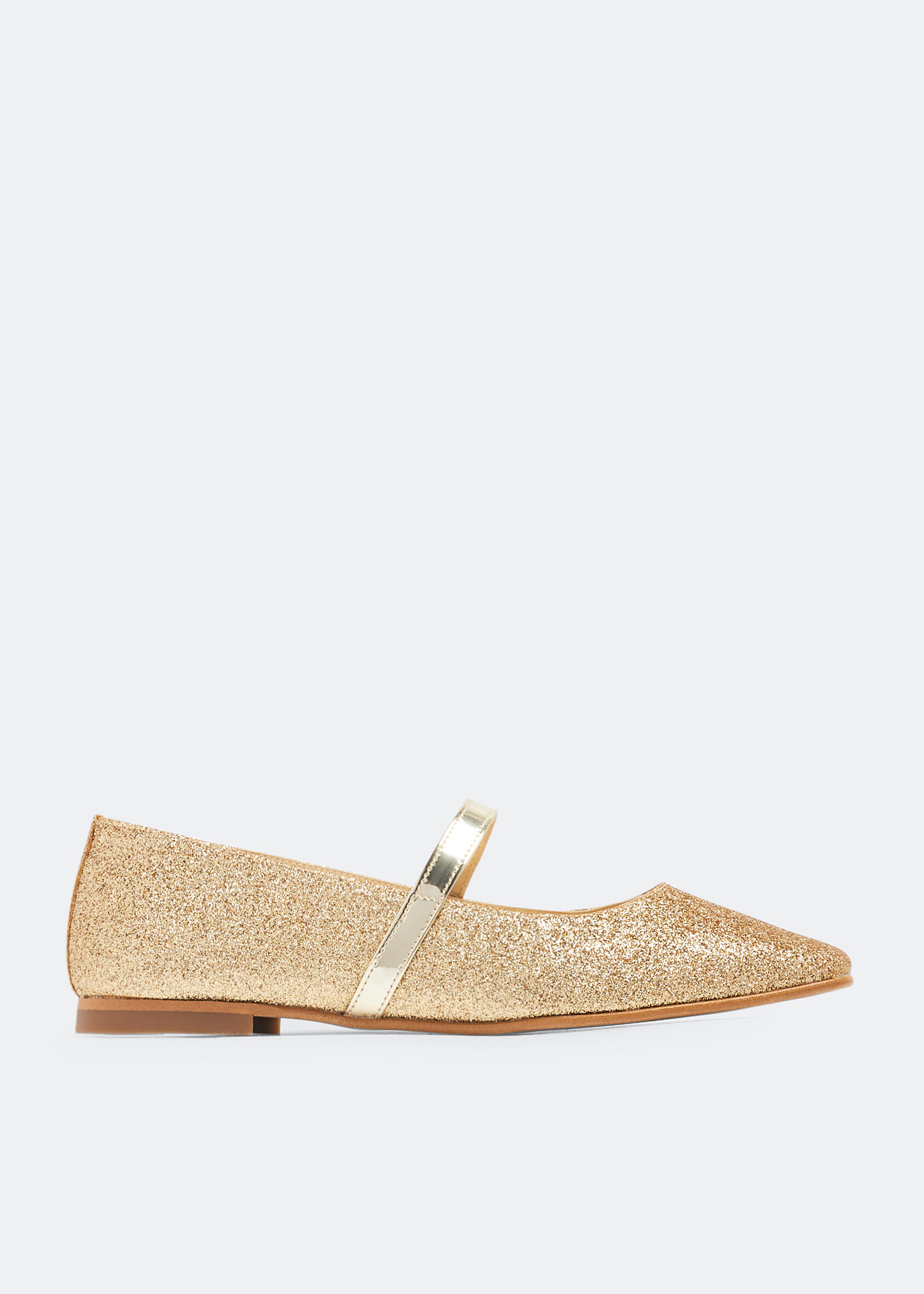 

Glitter essential ballerinas, Gold