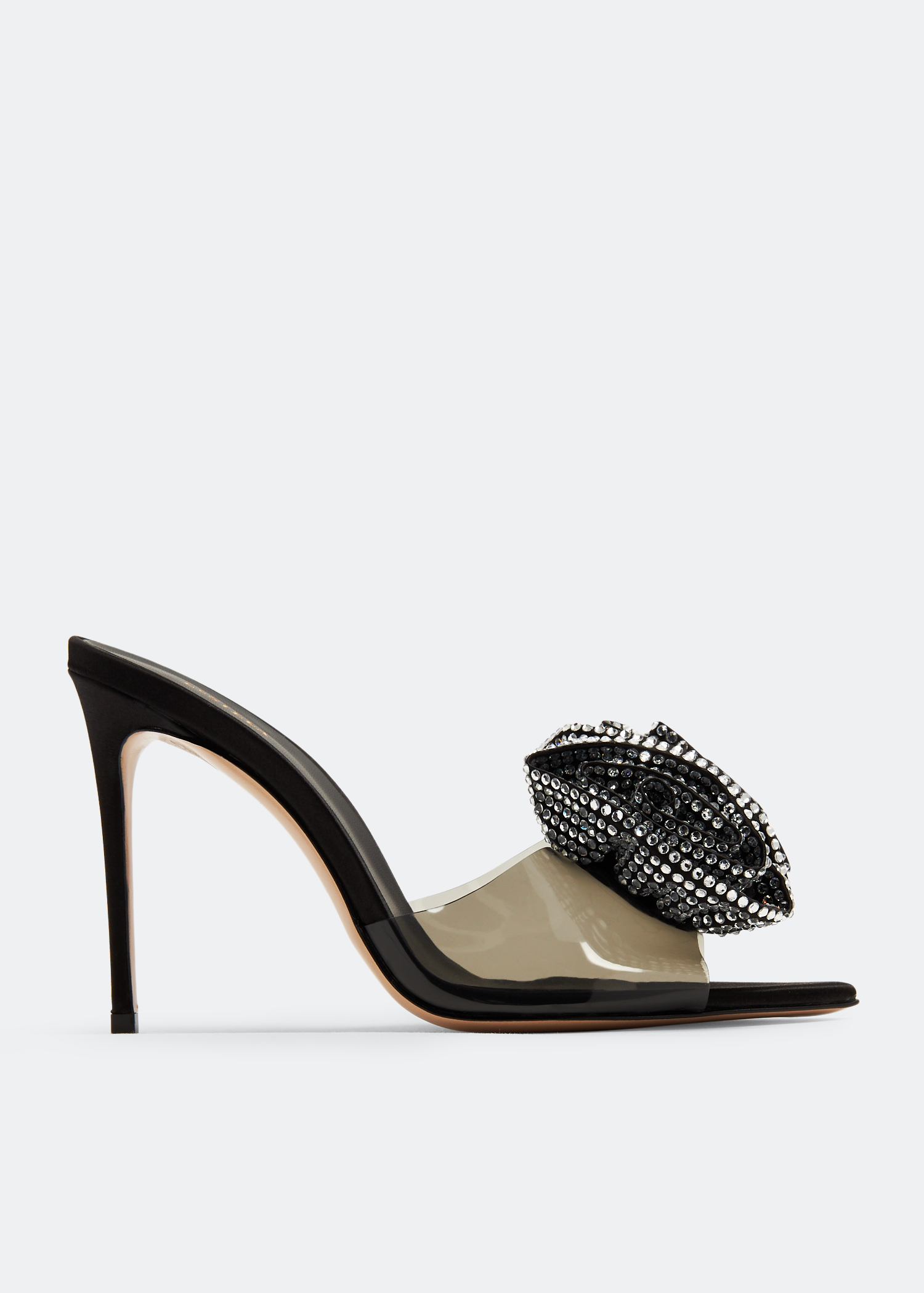 

Rose mules, Black