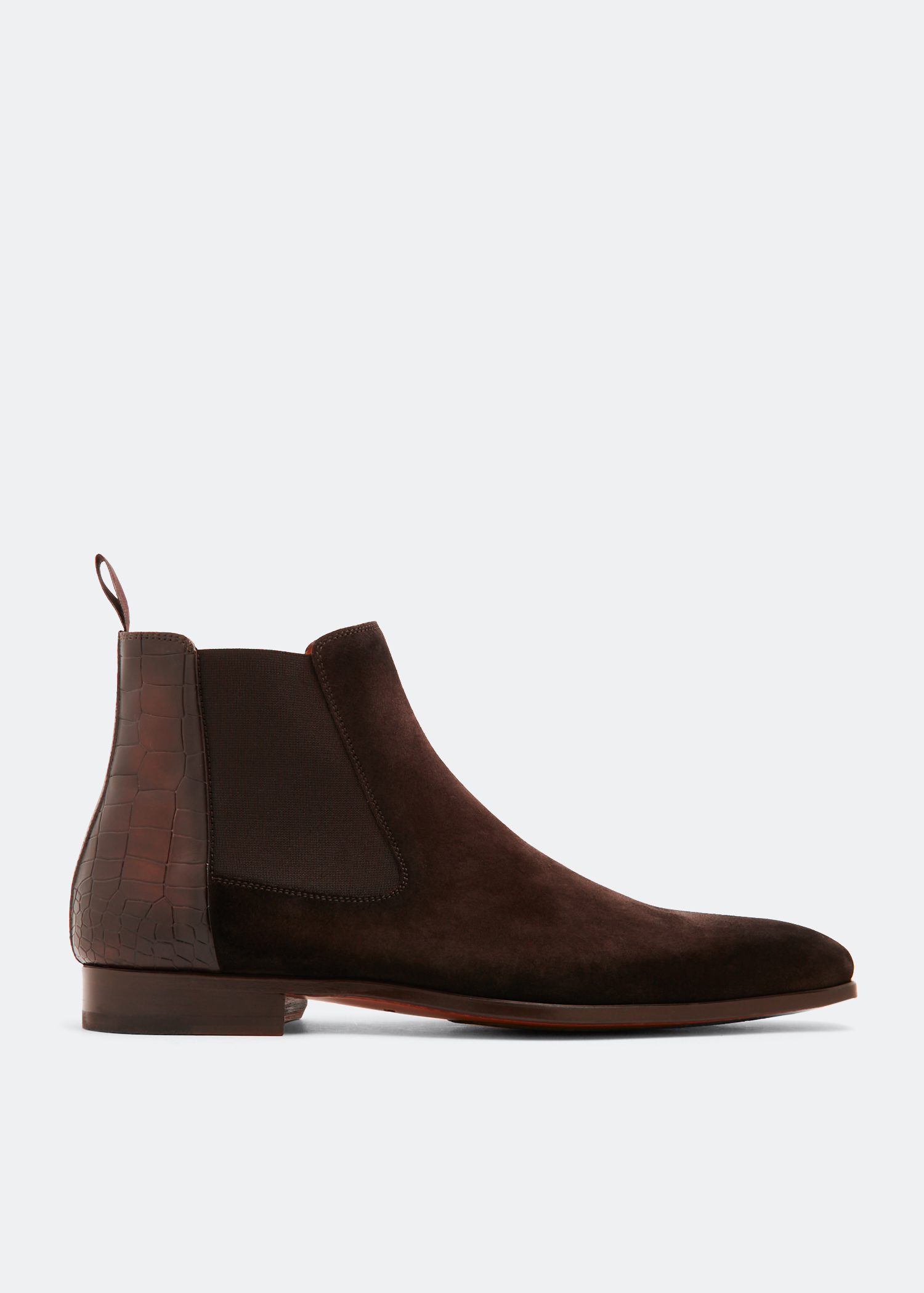 

Chelsea suede boots, Brown