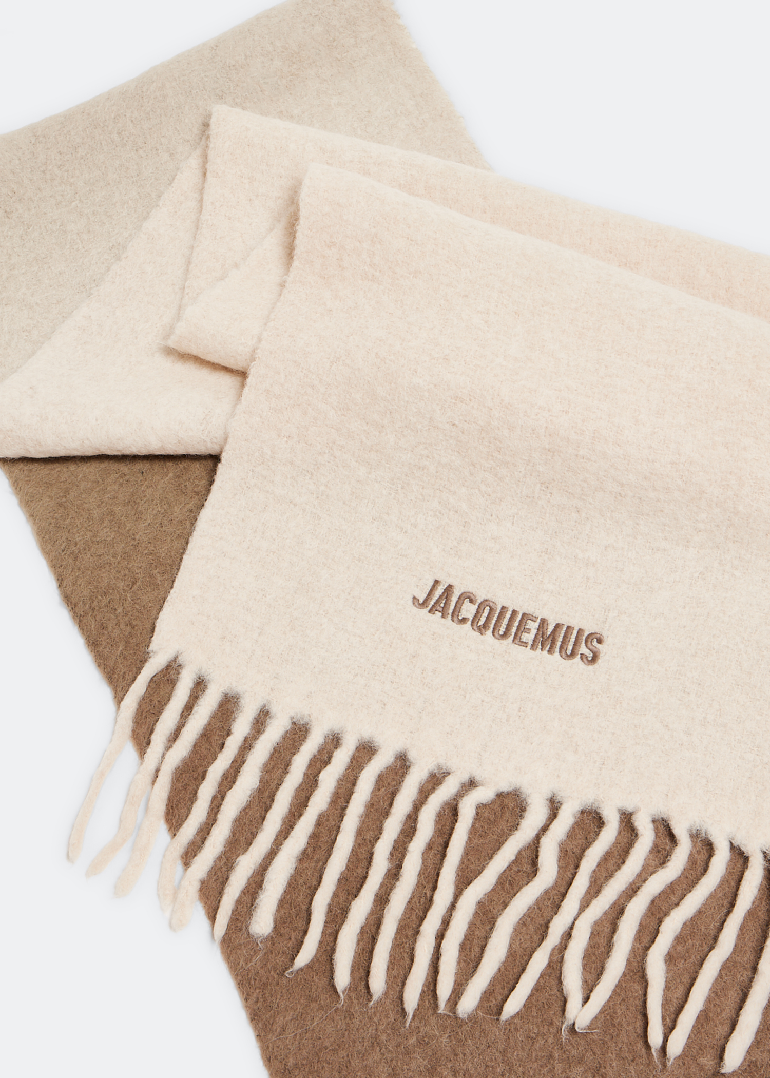 Jacquemus L'écharpe Moisson scarf for Women - Beige in Bahrain