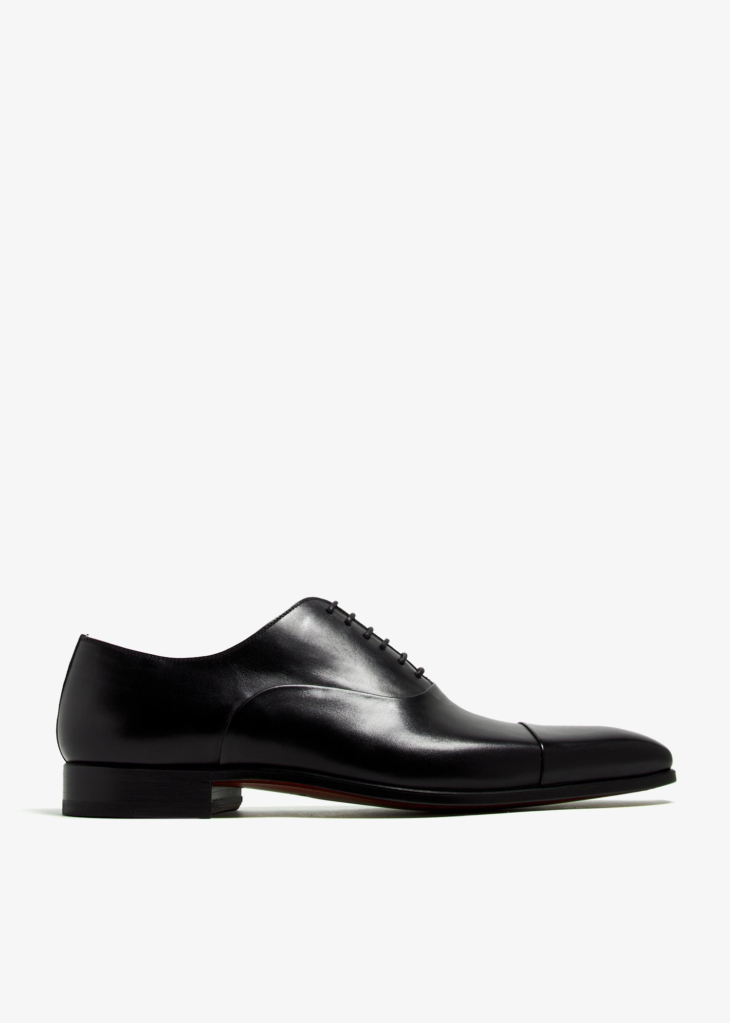 

Leather Oxford shoes, Black