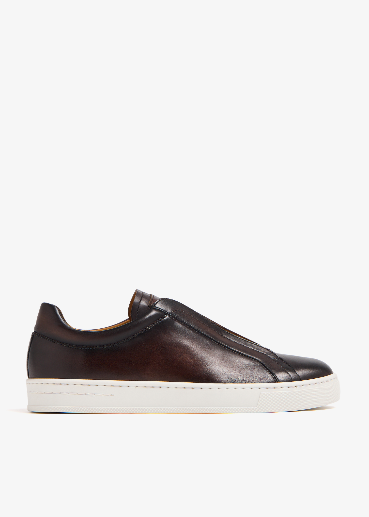 

Bowen leather sneakers, Brown