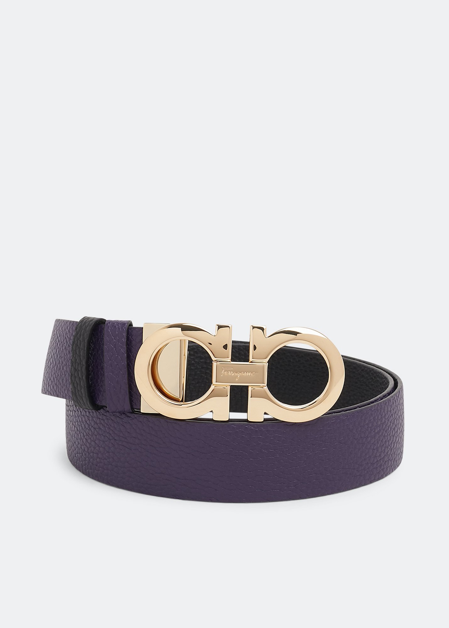 Ferragamo deals belt purple