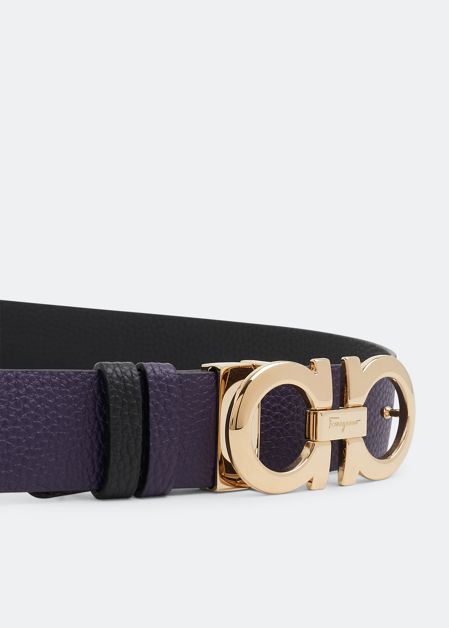 

Gancini belt, Purple