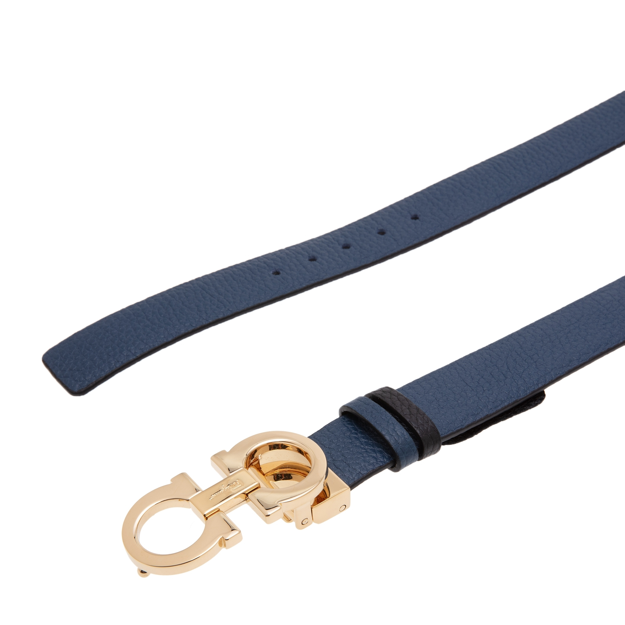 

Gancini belt, Blue