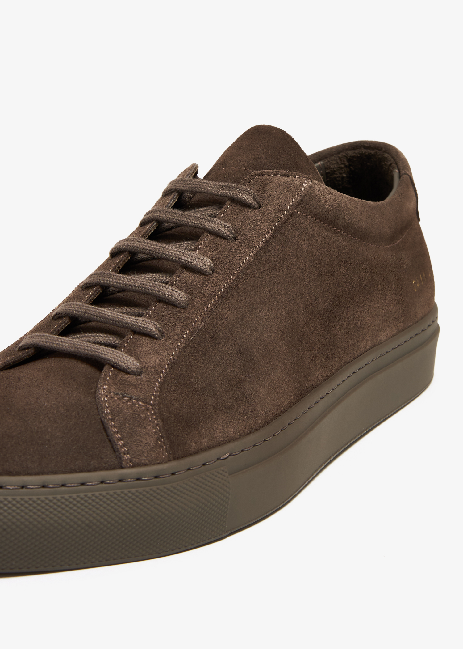 Common projects best sale brown suede