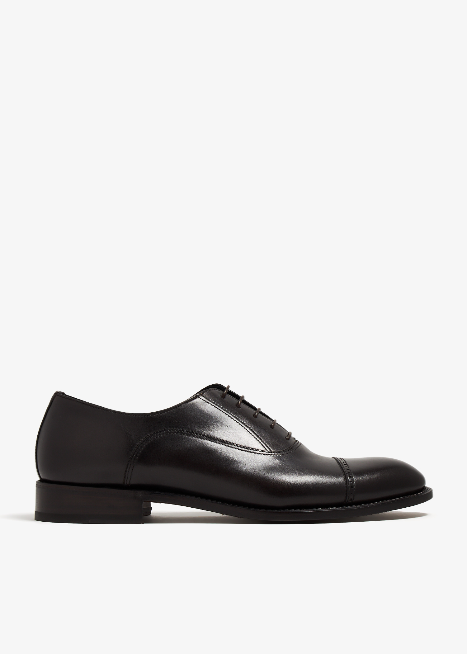 

Leather Oxford shoes, Black