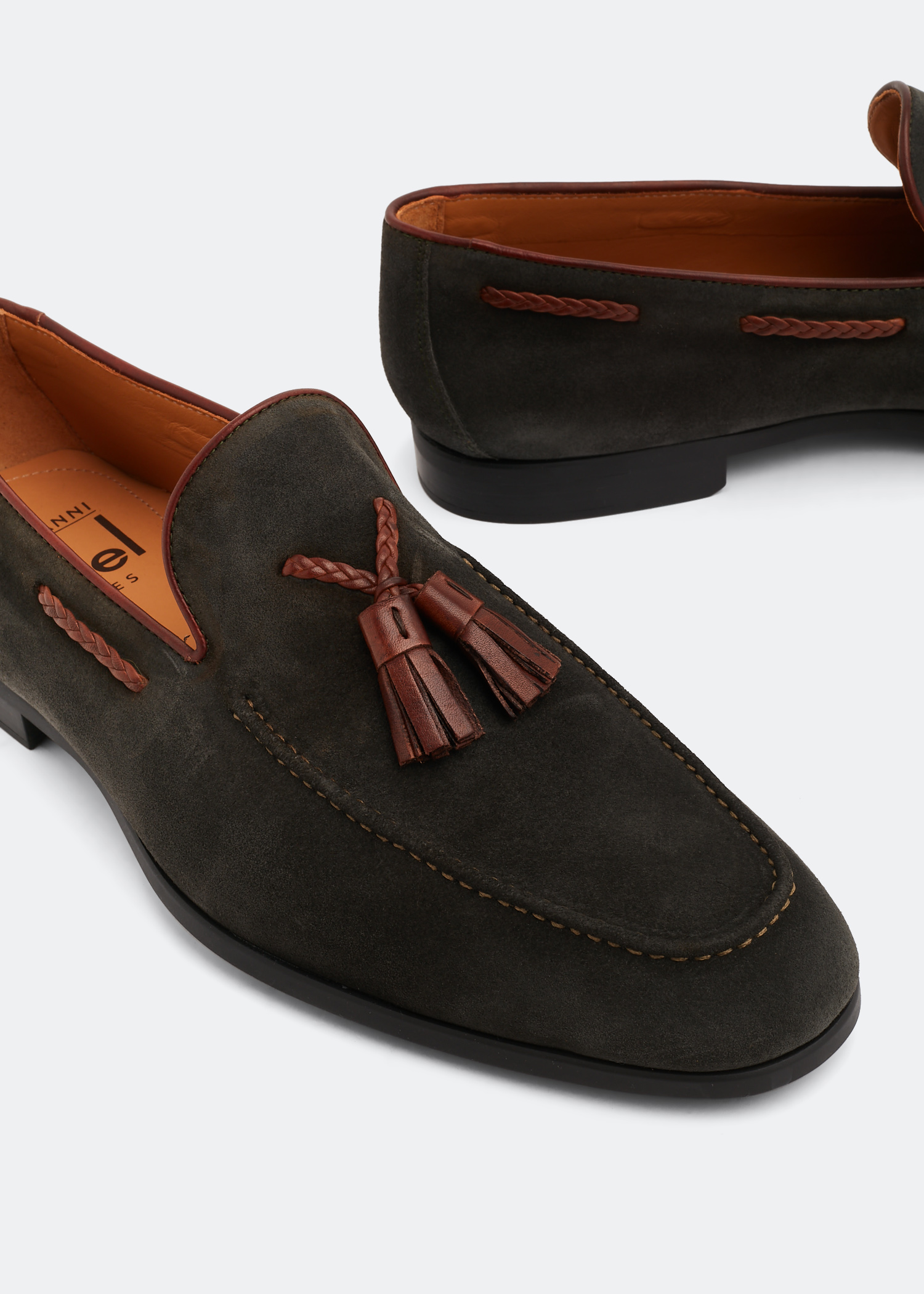 

Suede loafers, Brown