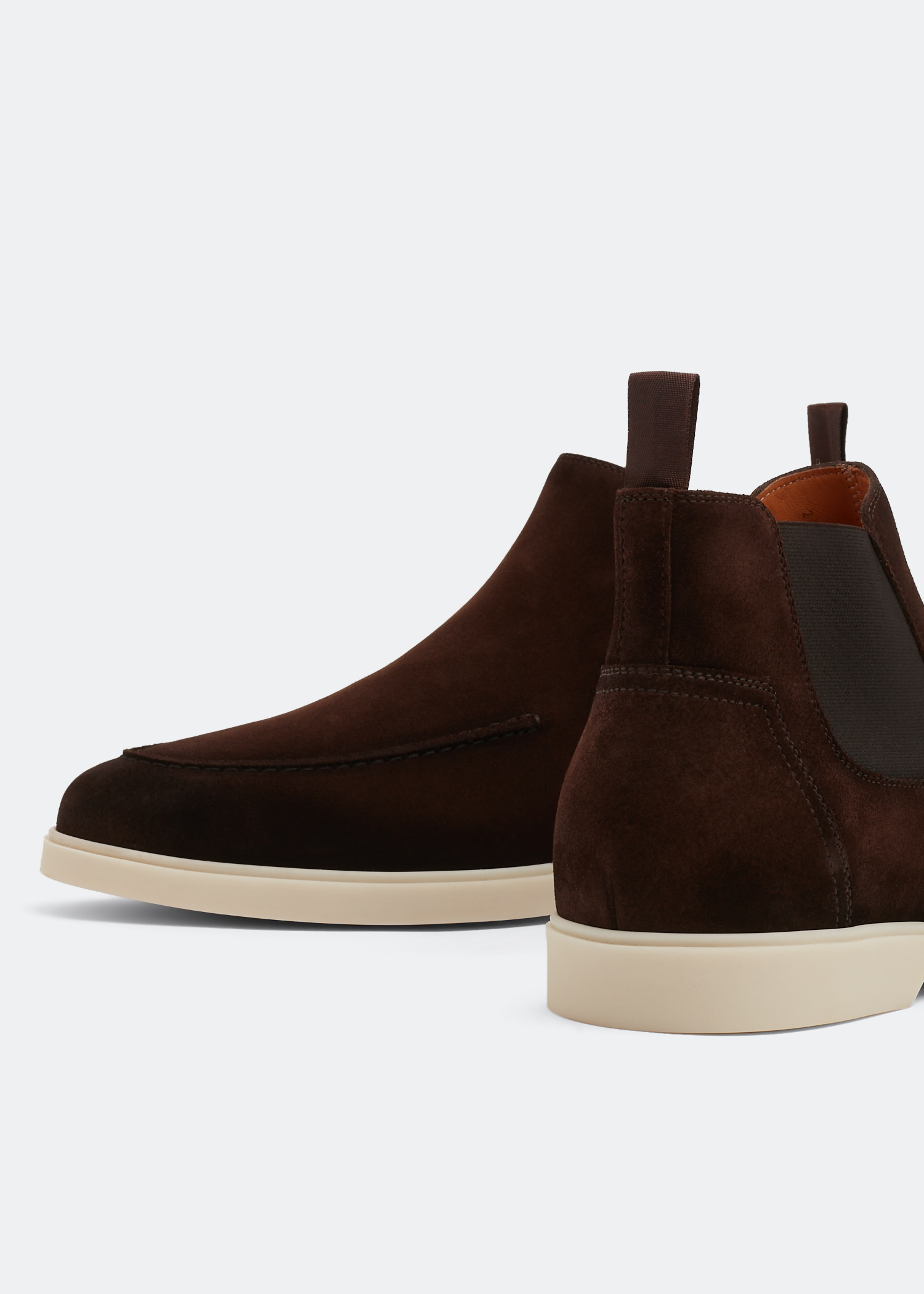 

Suede Chelsea boots, Brown