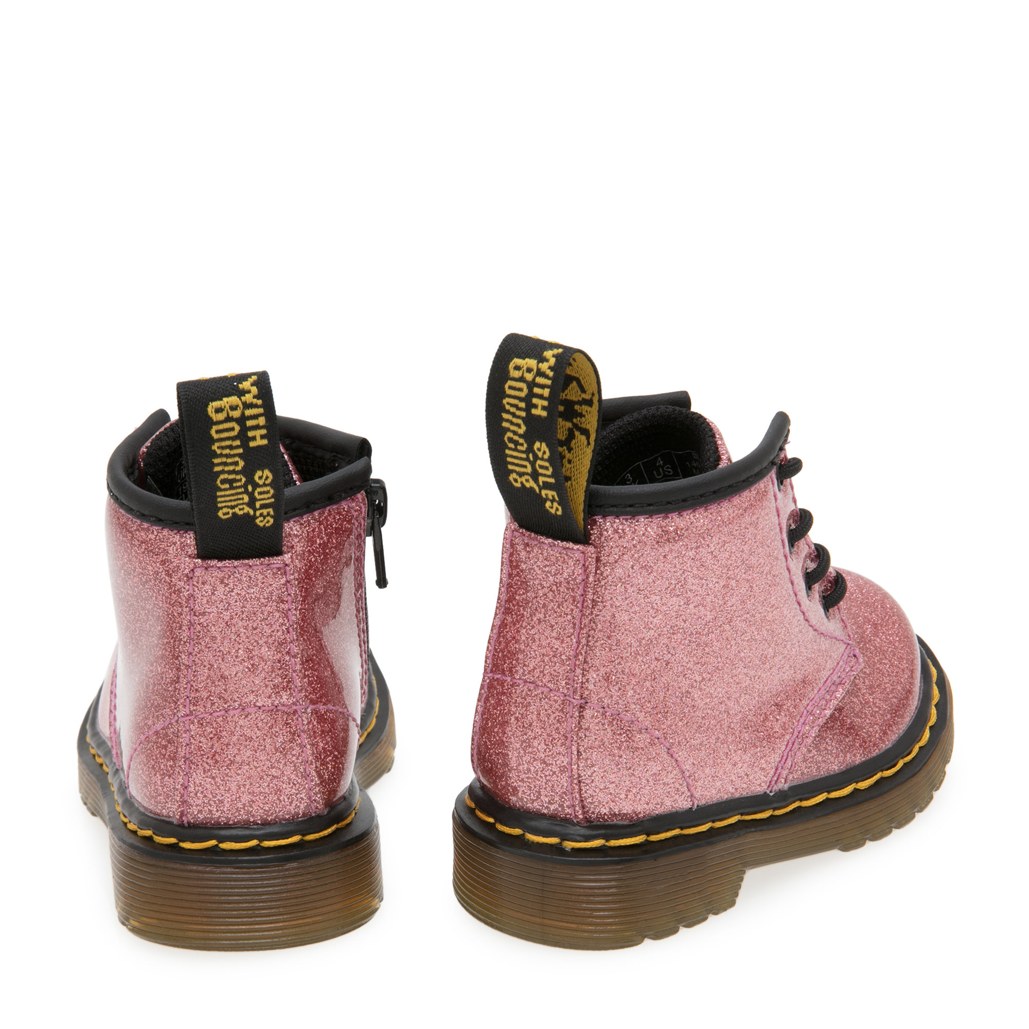 Baby glitter doc martens best sale