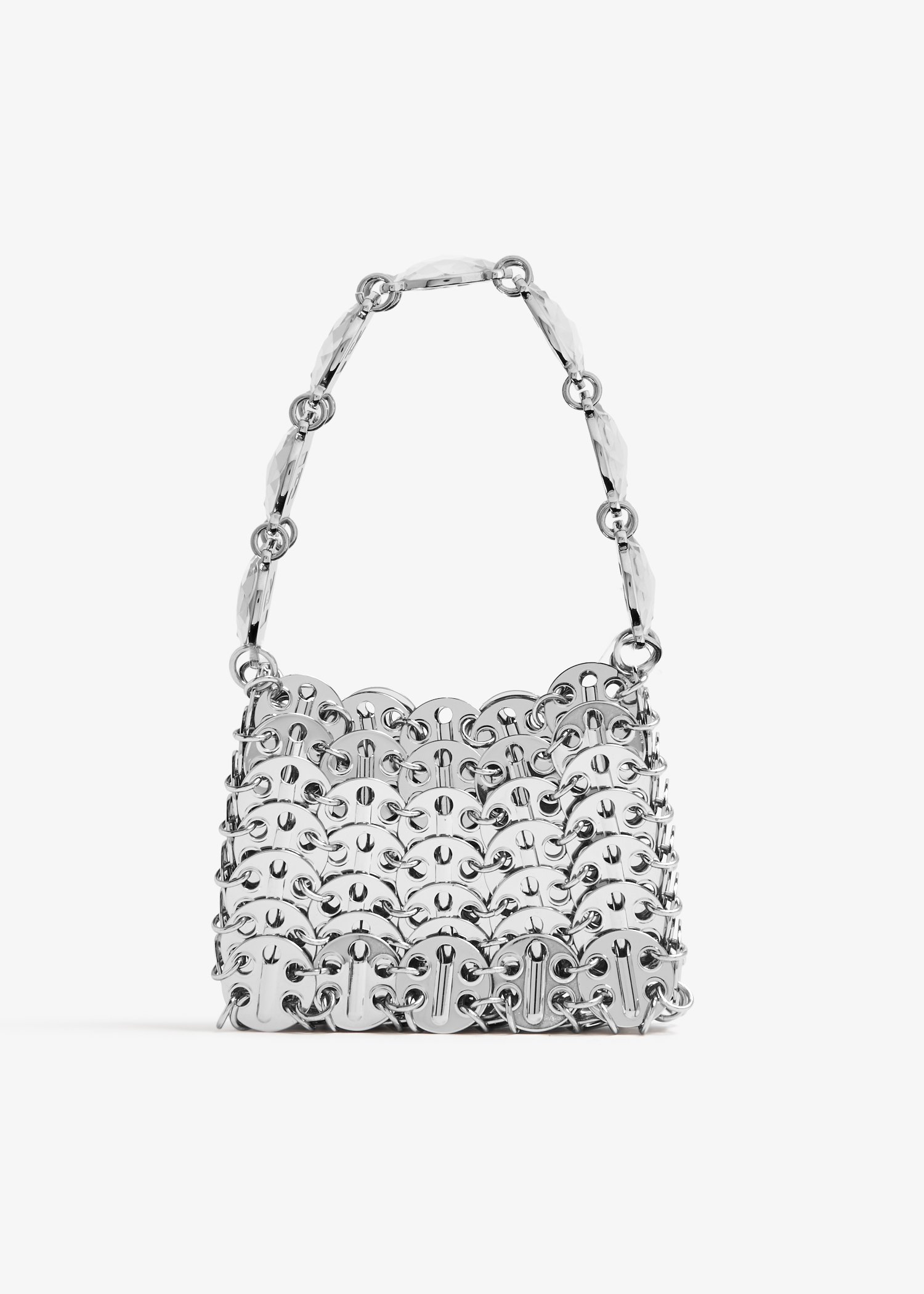 

Mini Sac bag, Silver