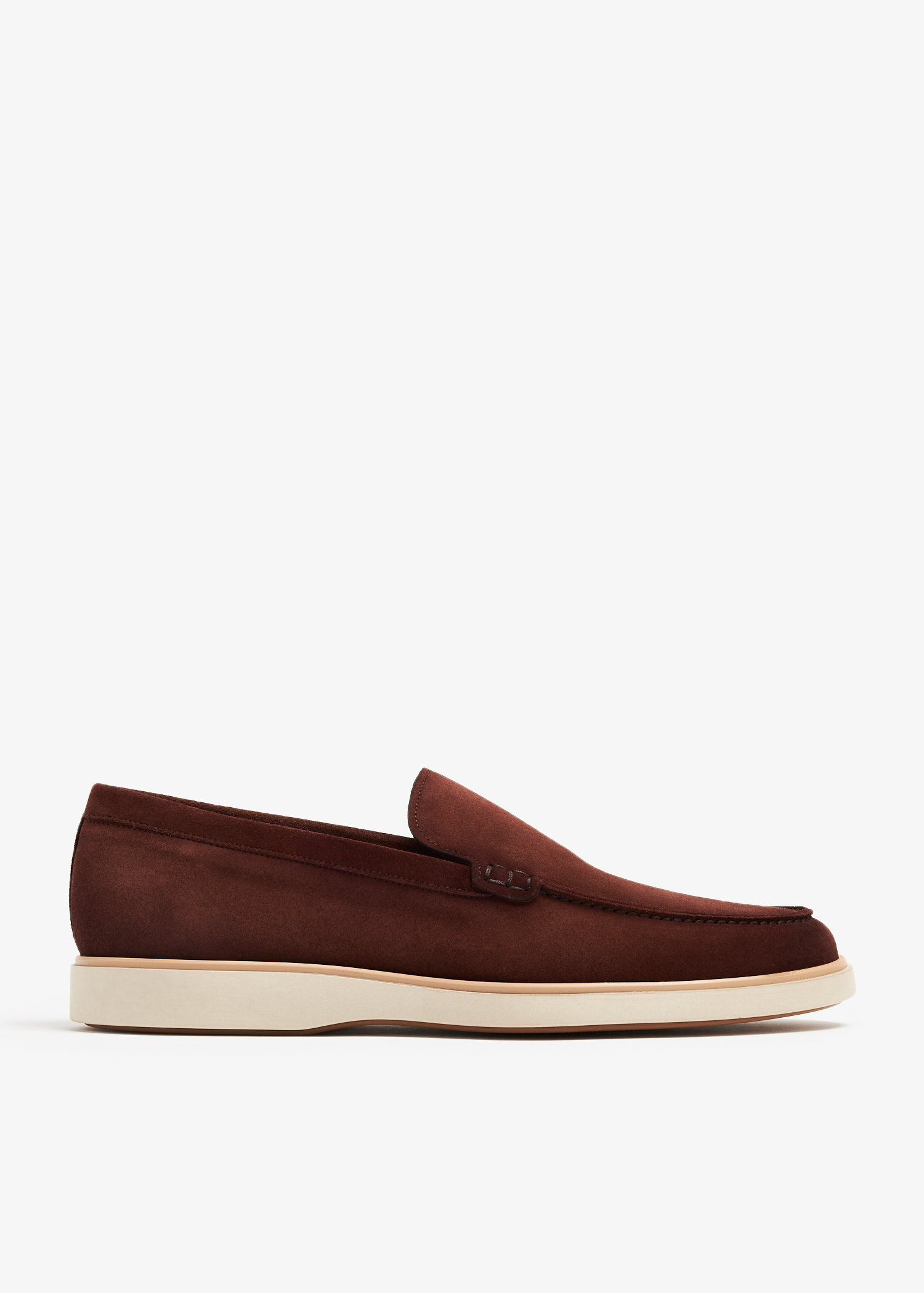 

Suede loafers, Brown