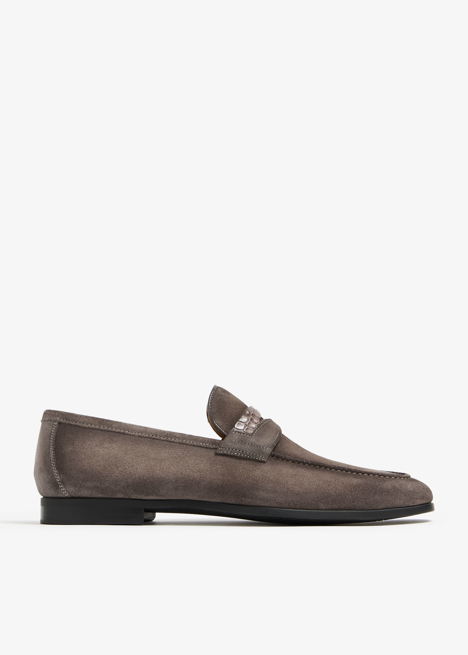 

Aston loafers, Grey