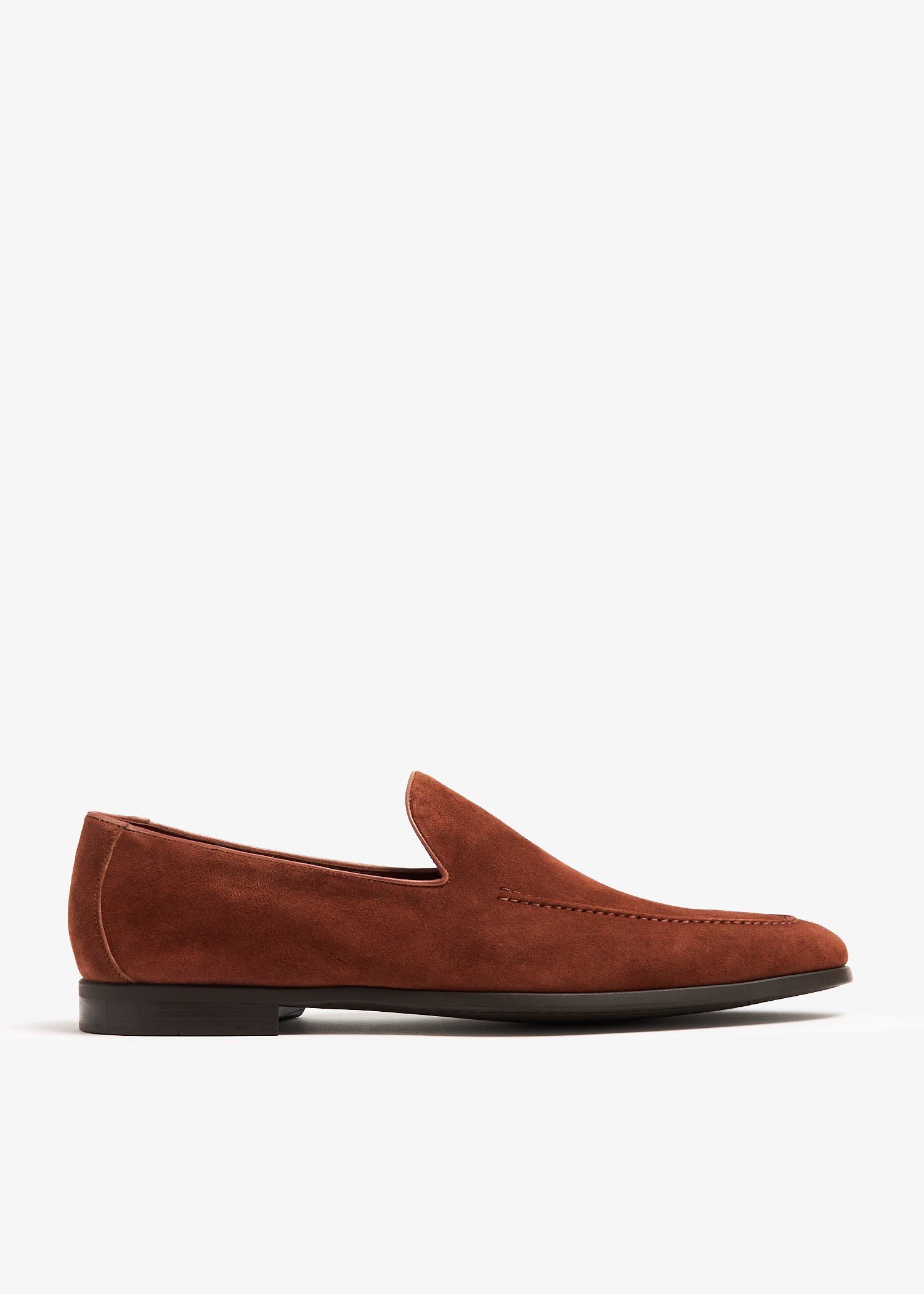 

Suede loafers, Brown