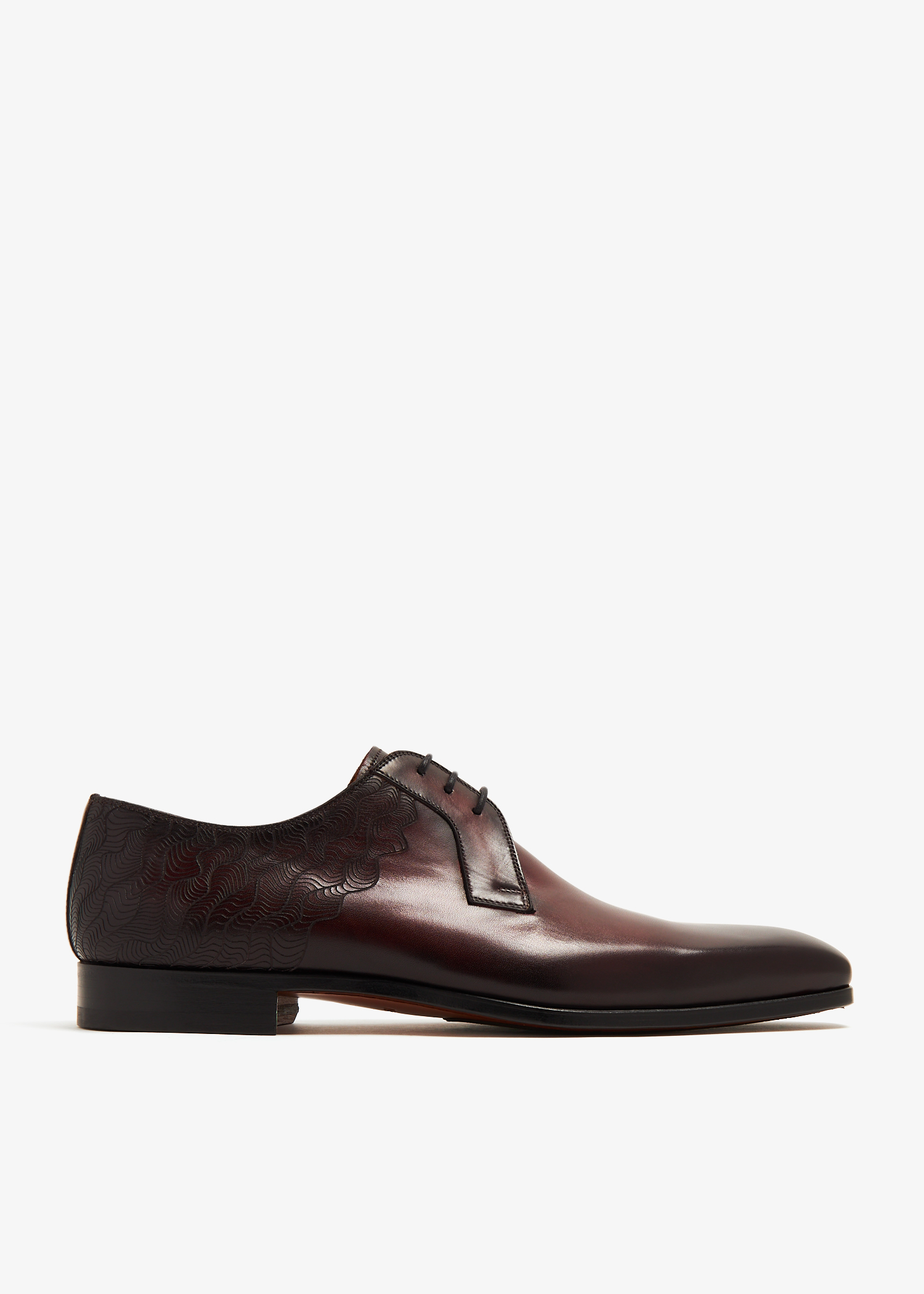 

Leather Derby shoes, Brown