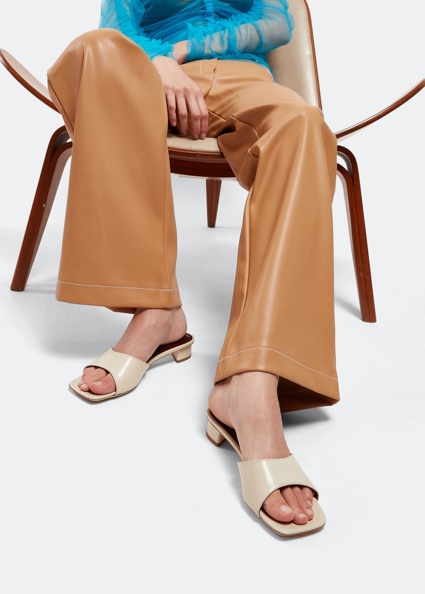 

Simone mules, Beige