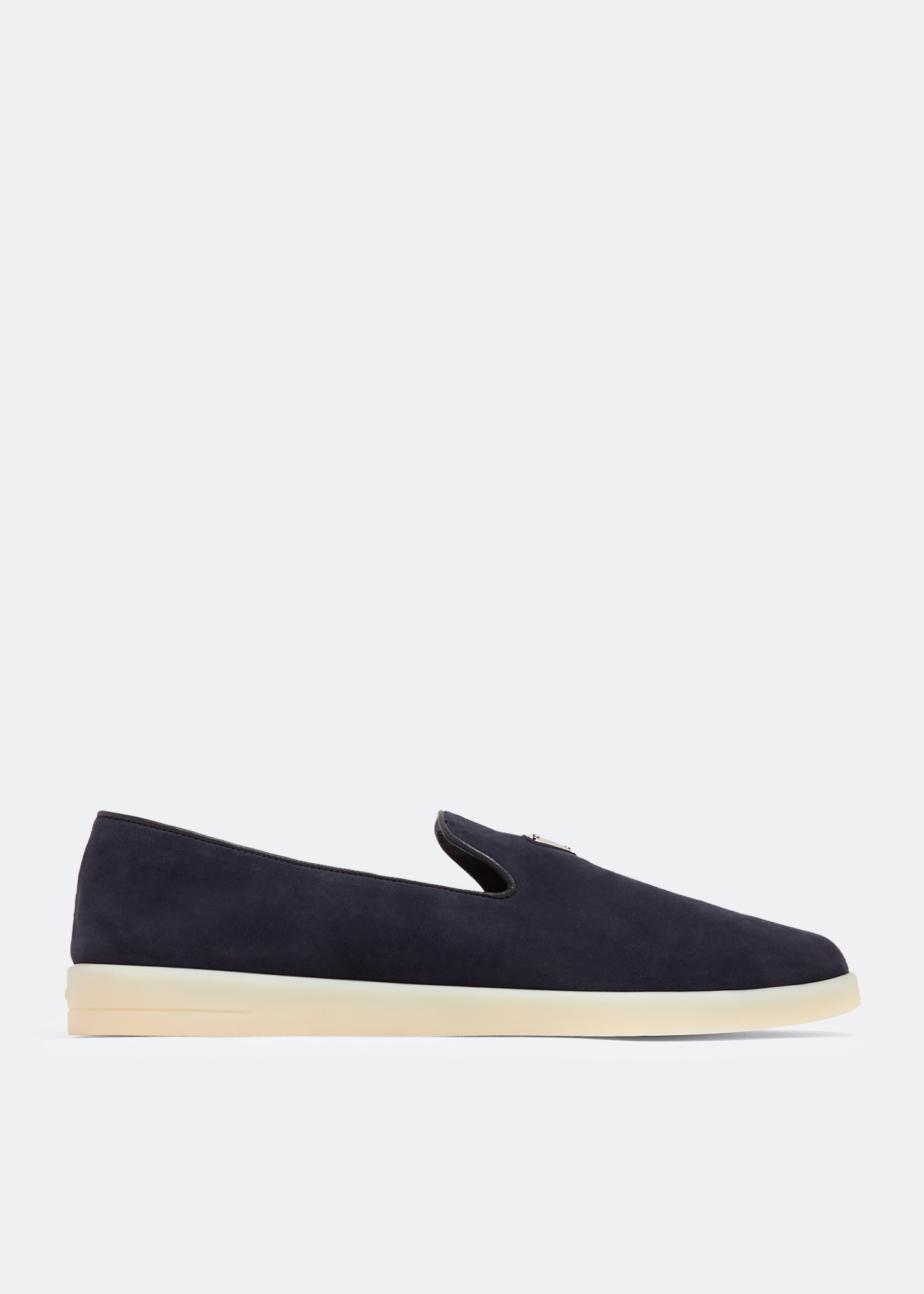 

Suede slippers, Blue