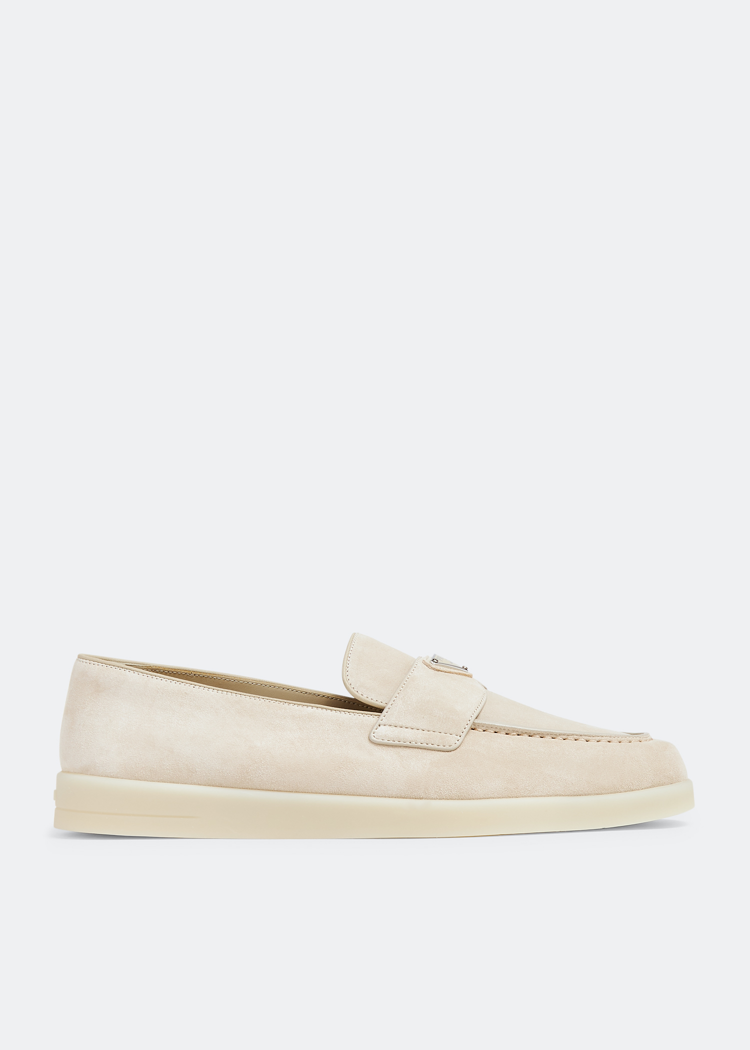 

Suede loafers, Beige