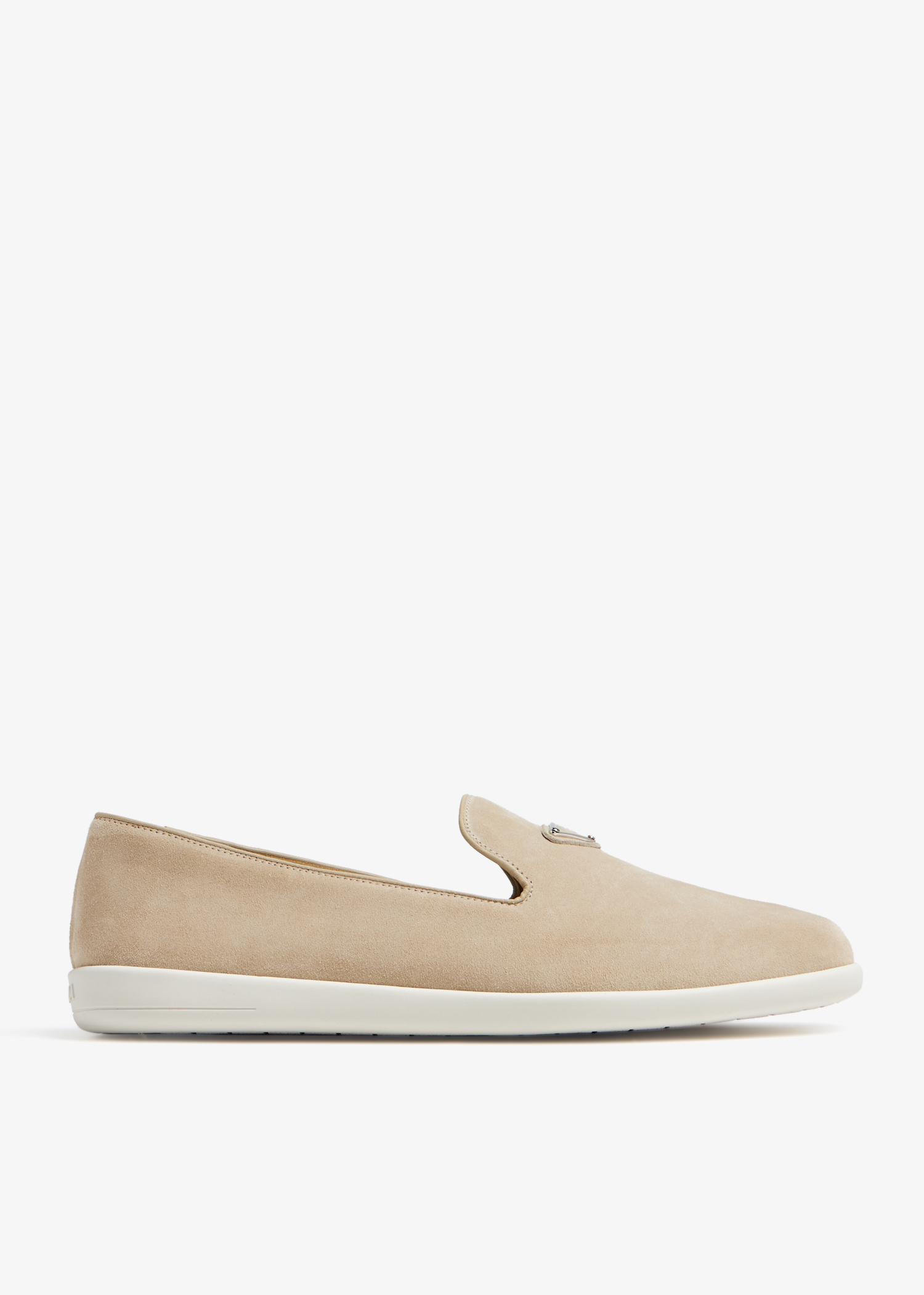 

Suede slippers, Beige