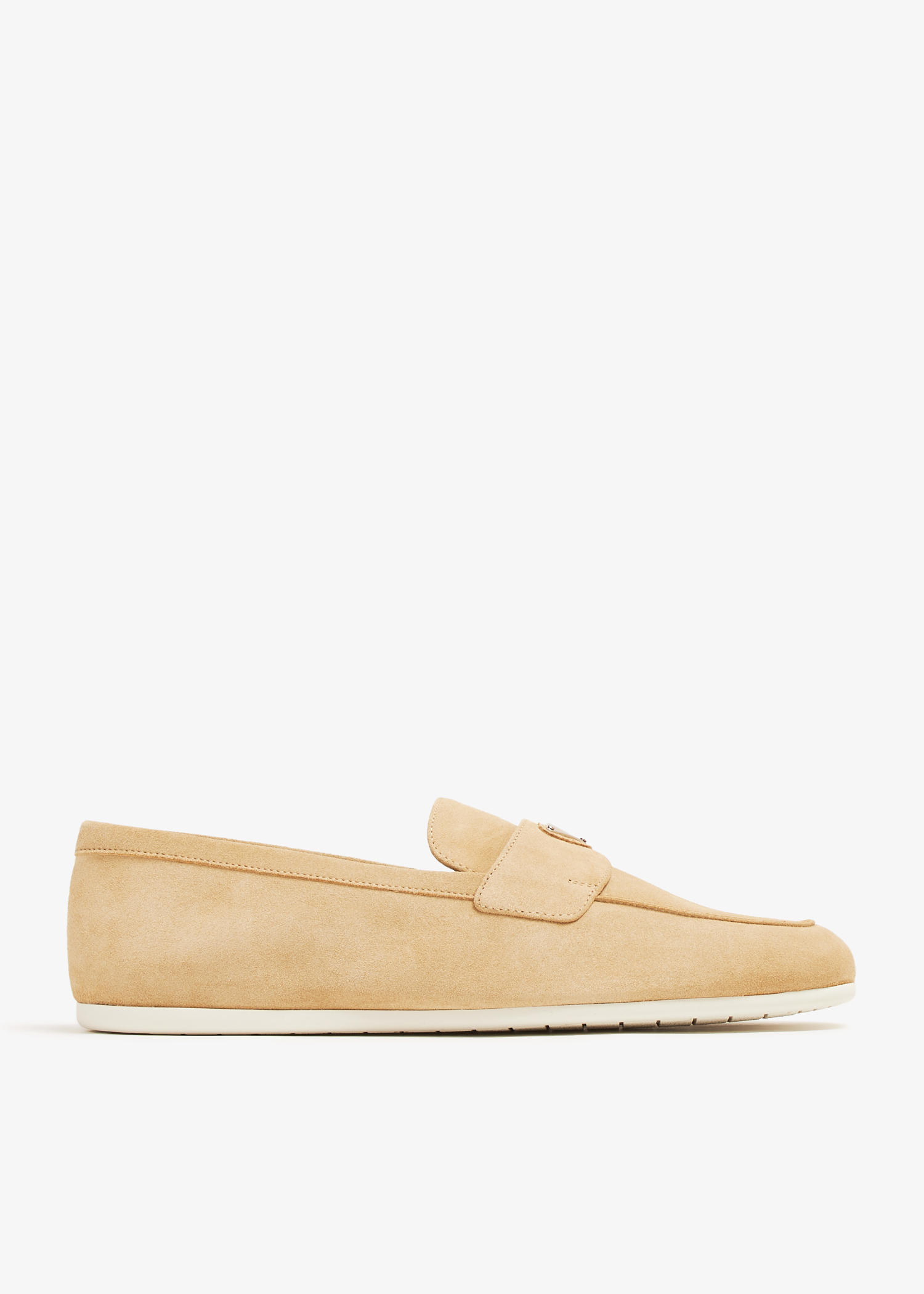 

Suede loafers, Beige