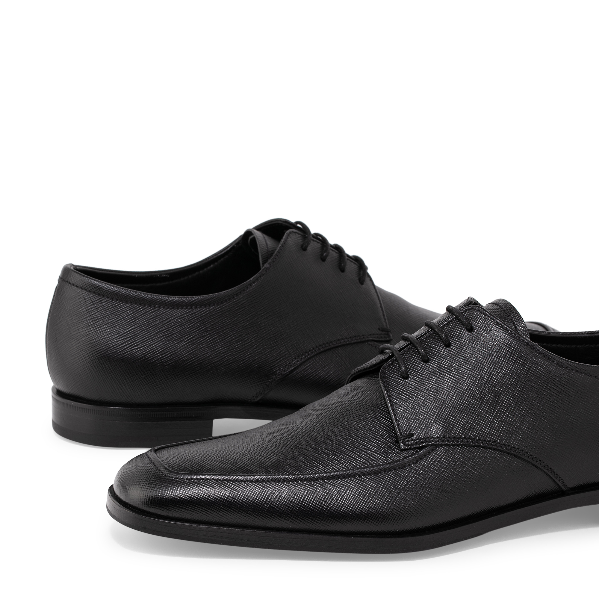 

Derby lace-up shoes, Black