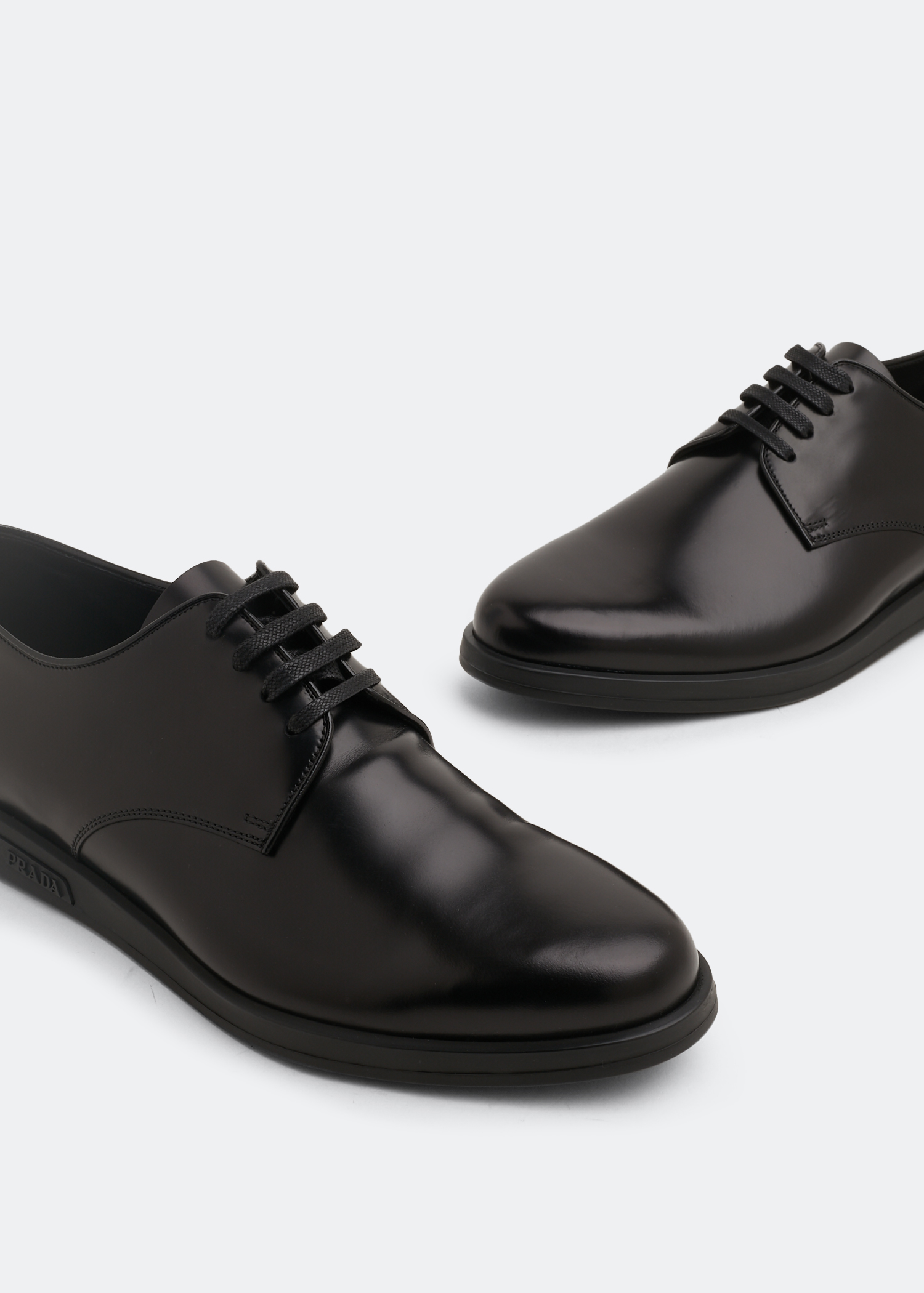 

Derby lace-up shoes, Black