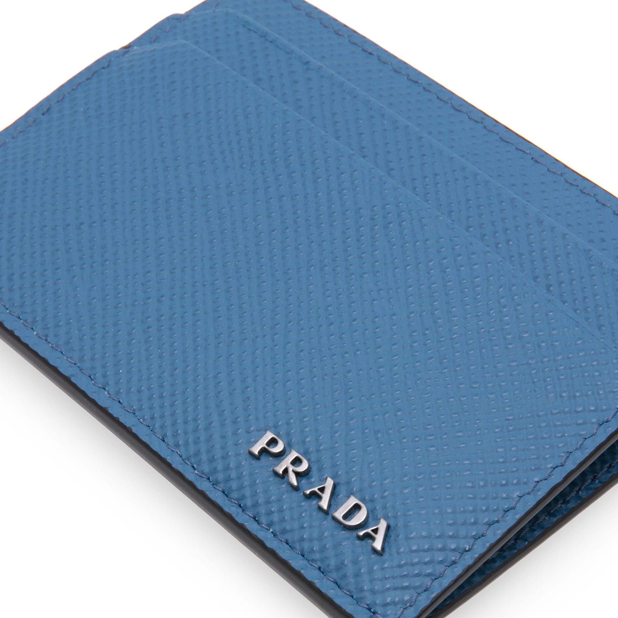 

Money clip card holder, Blue