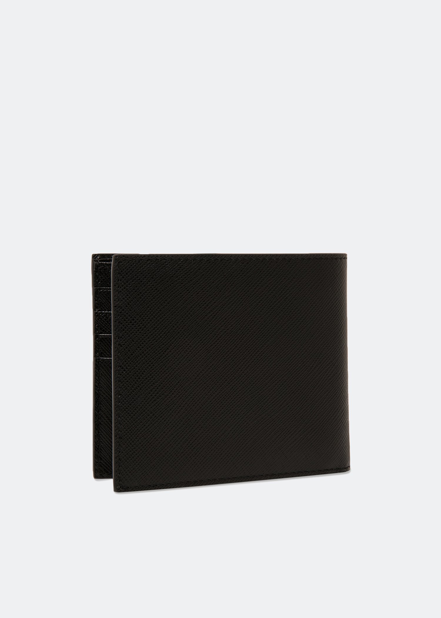 Black leather store wallets mens