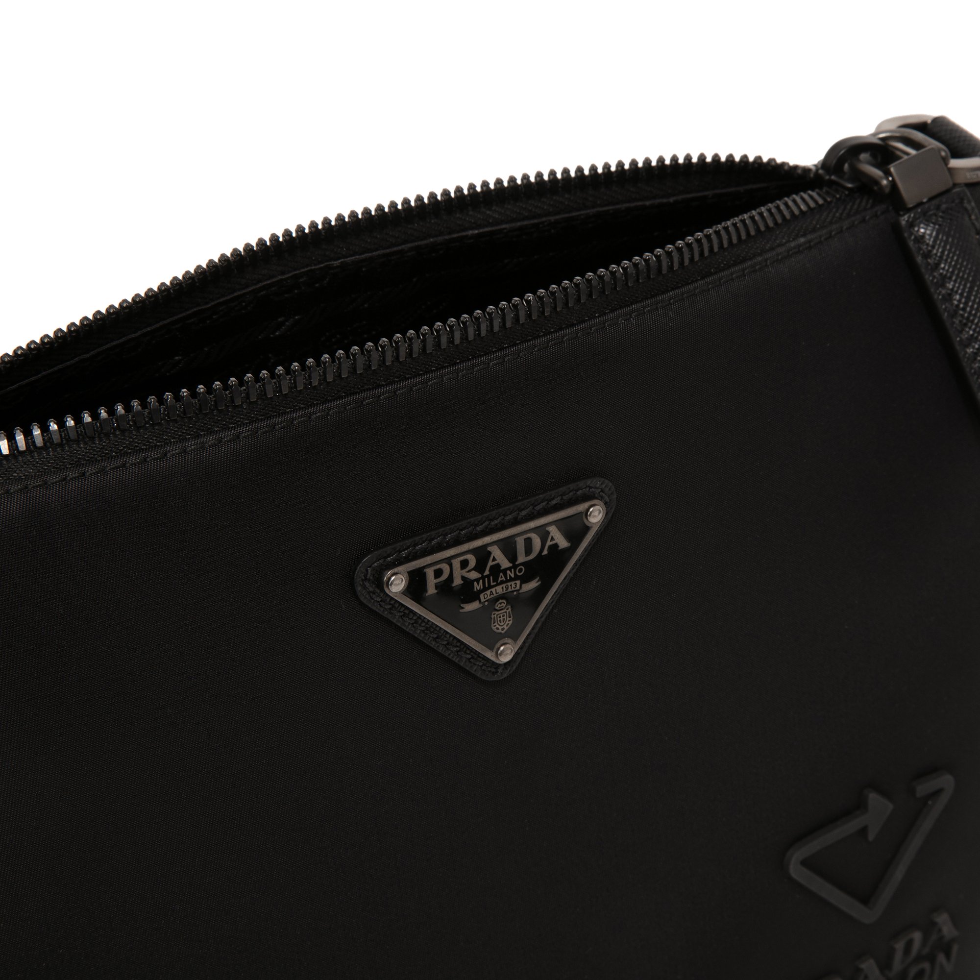 

Re-Nylon shoulder bag, Black