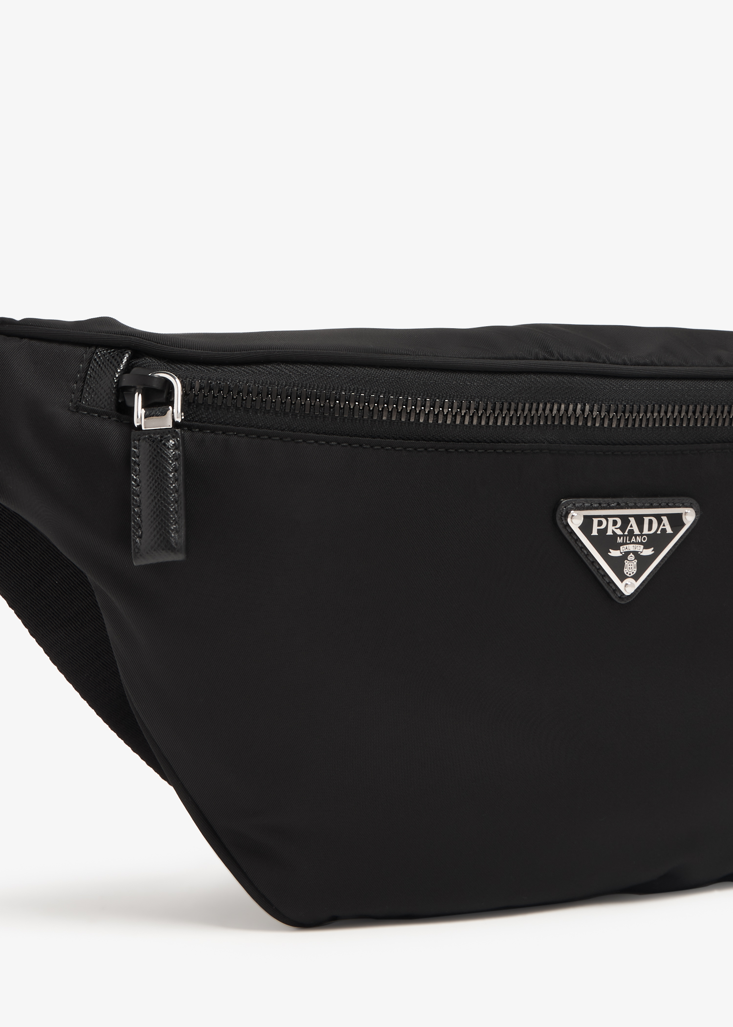 

Re-Nylon belt bag, Black