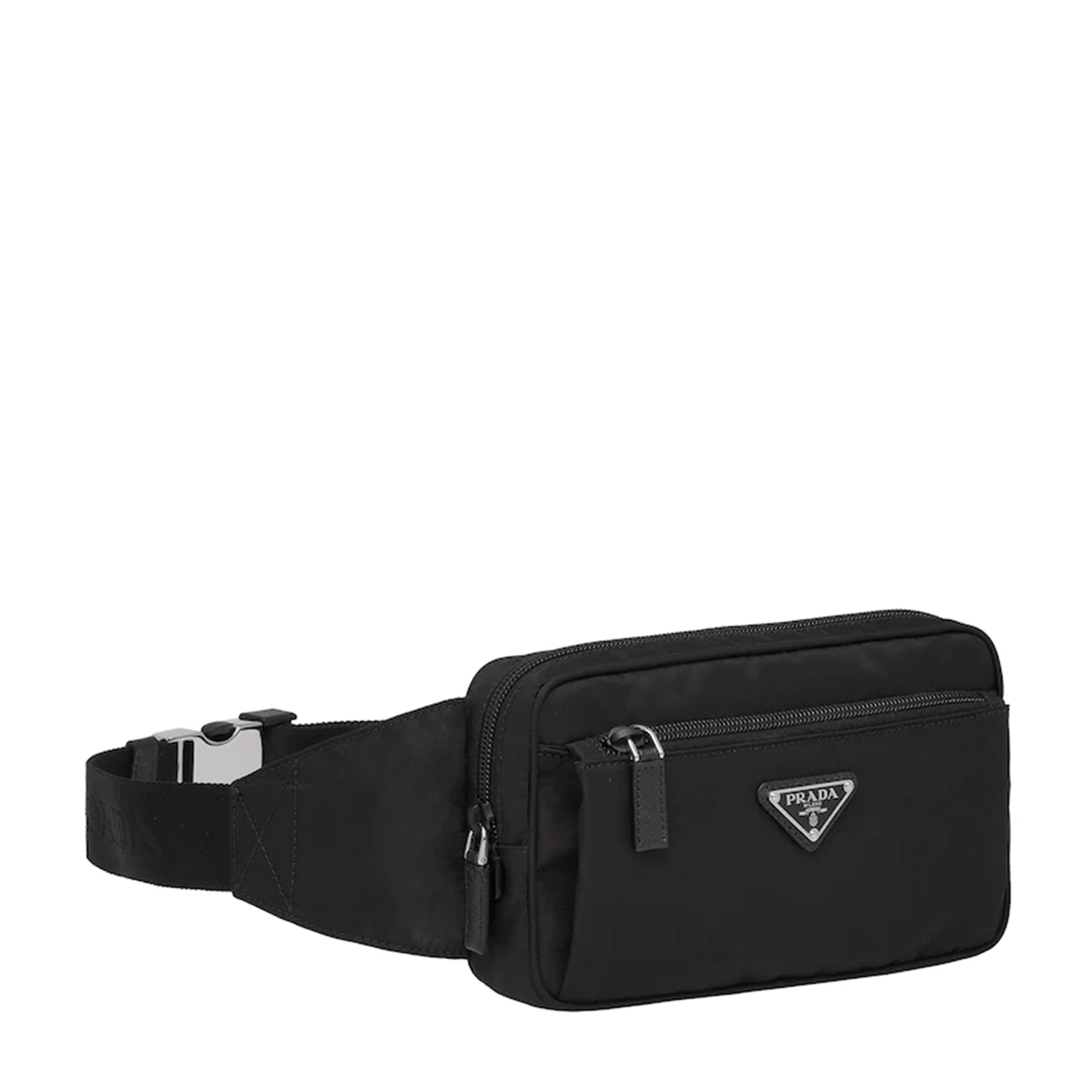 

Nylon belt bag, Black