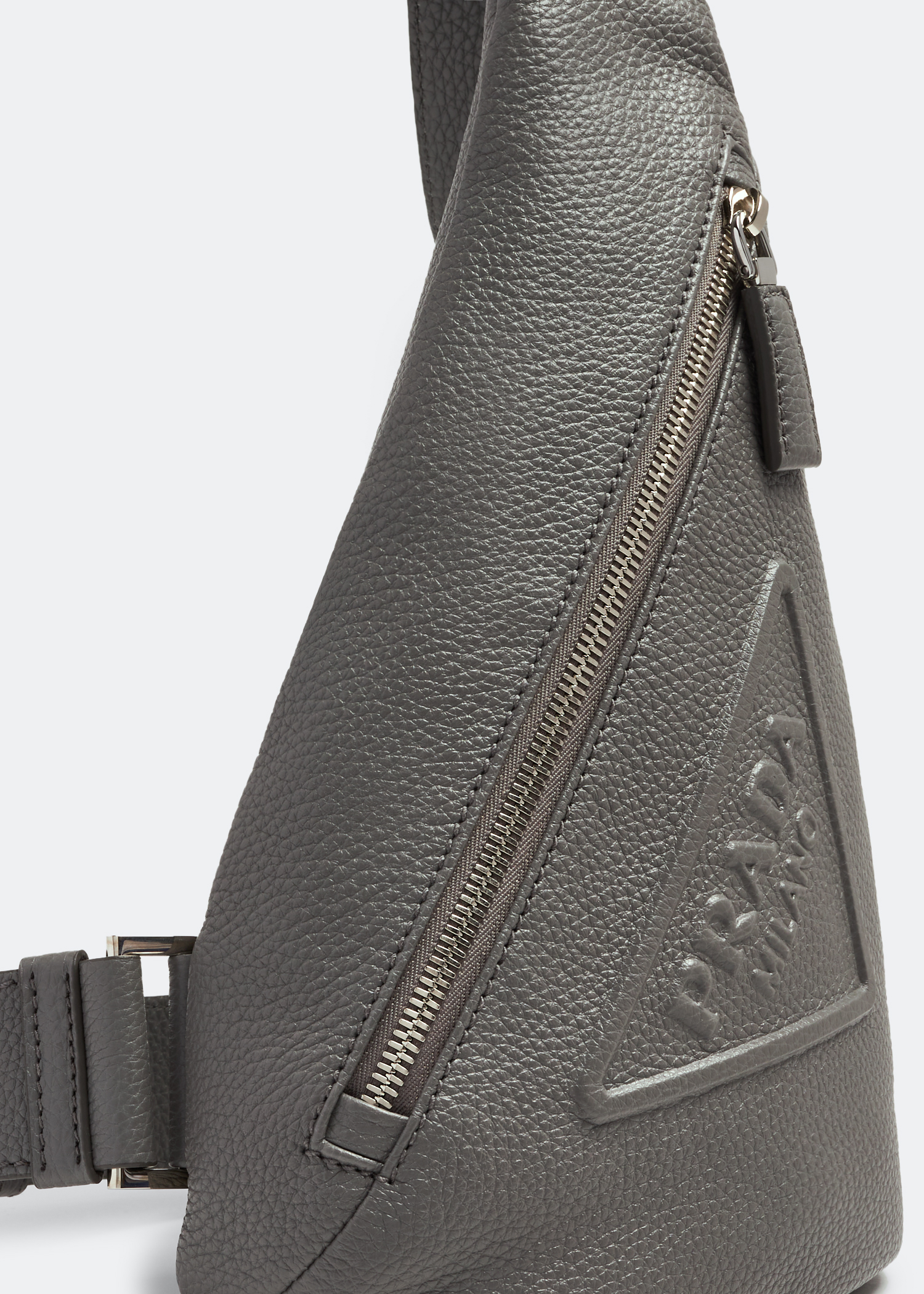 

Cross leather bag, Grey