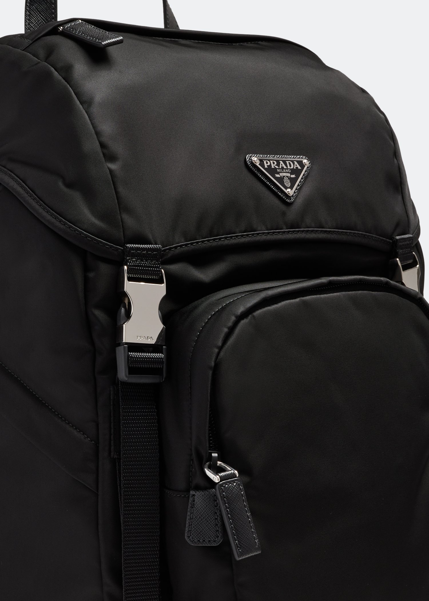 Prada Re Nylon backpack for Men Black in UAE Level Shoes