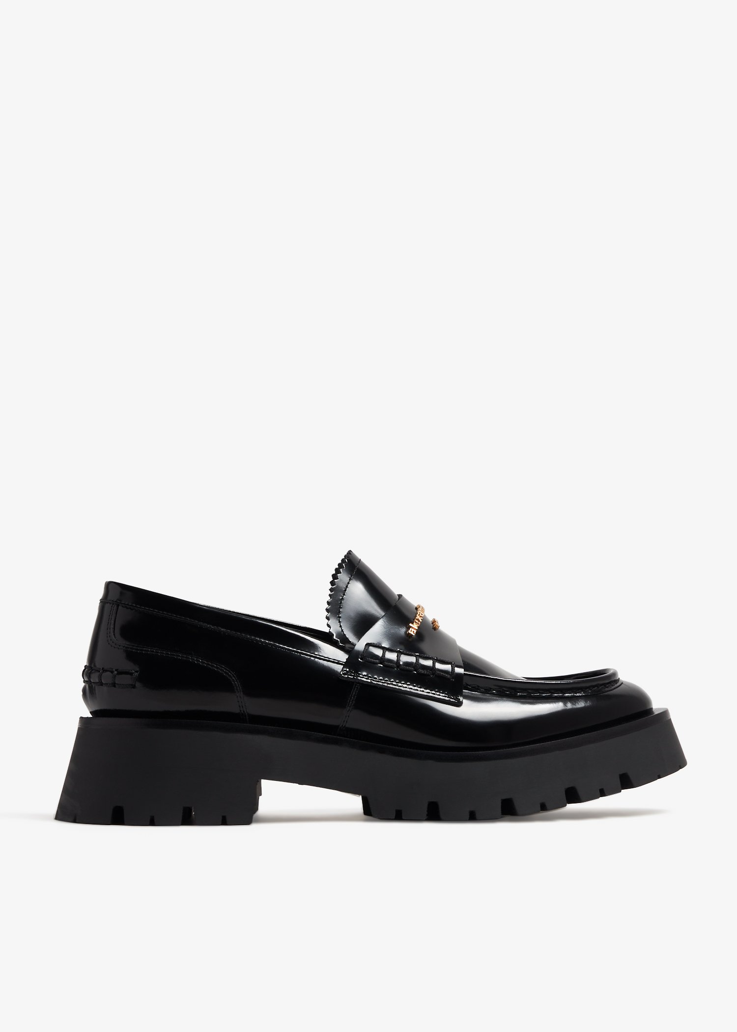 

Carter lug loafers, Black