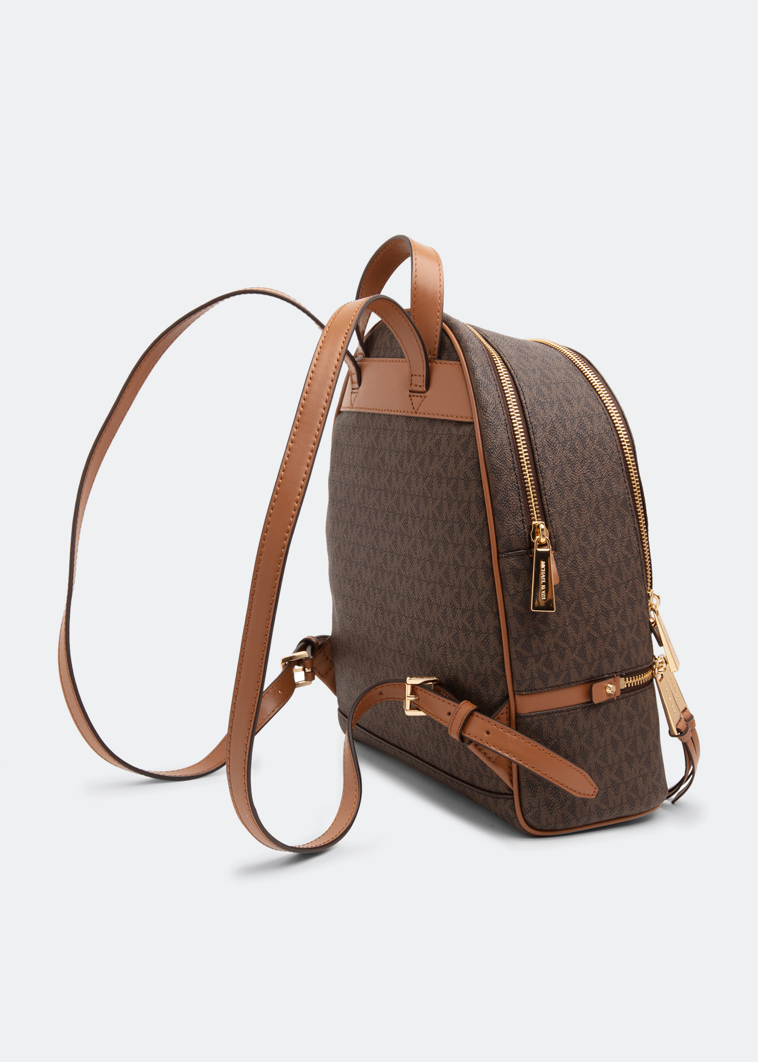 

Rhea medium logo backpack, Brown