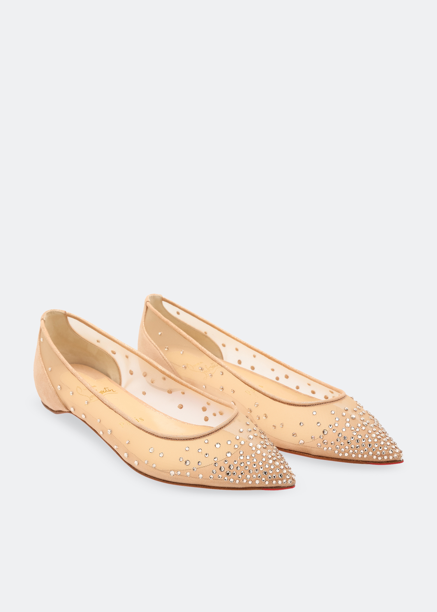 Follies strass clearance flat knock off