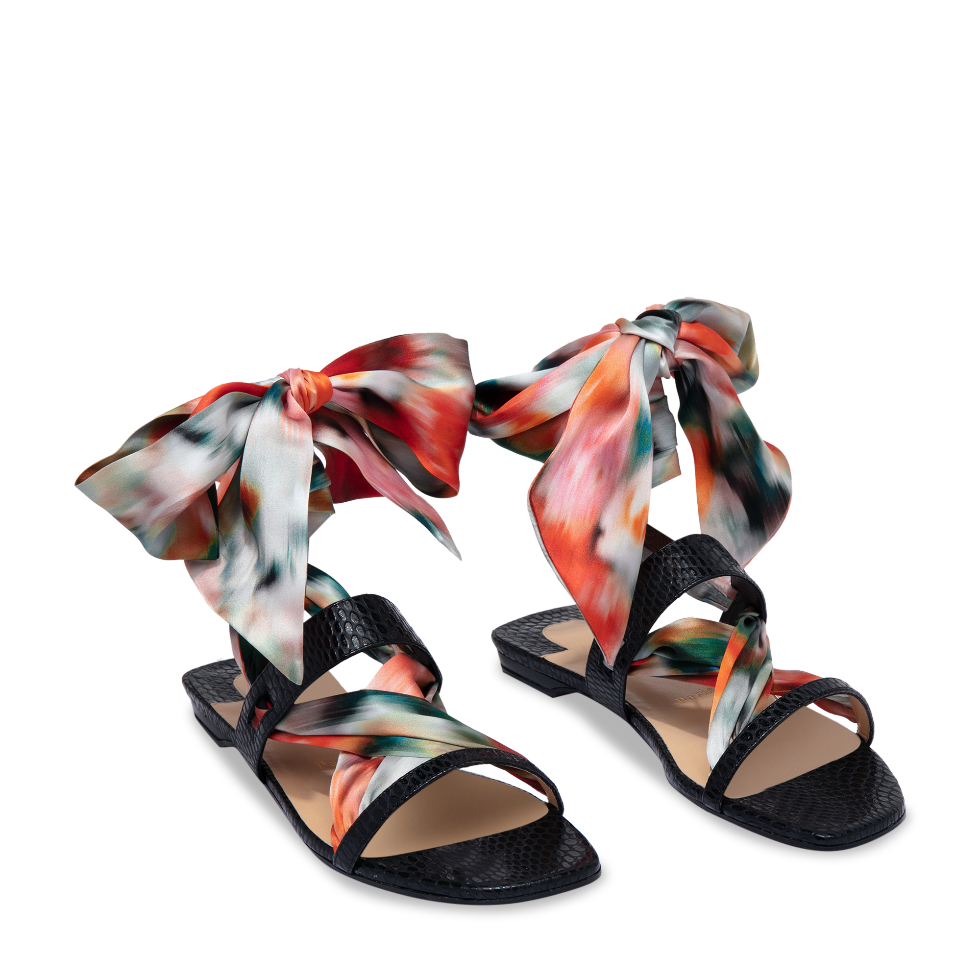 

Foulard Cheville sandals, Black